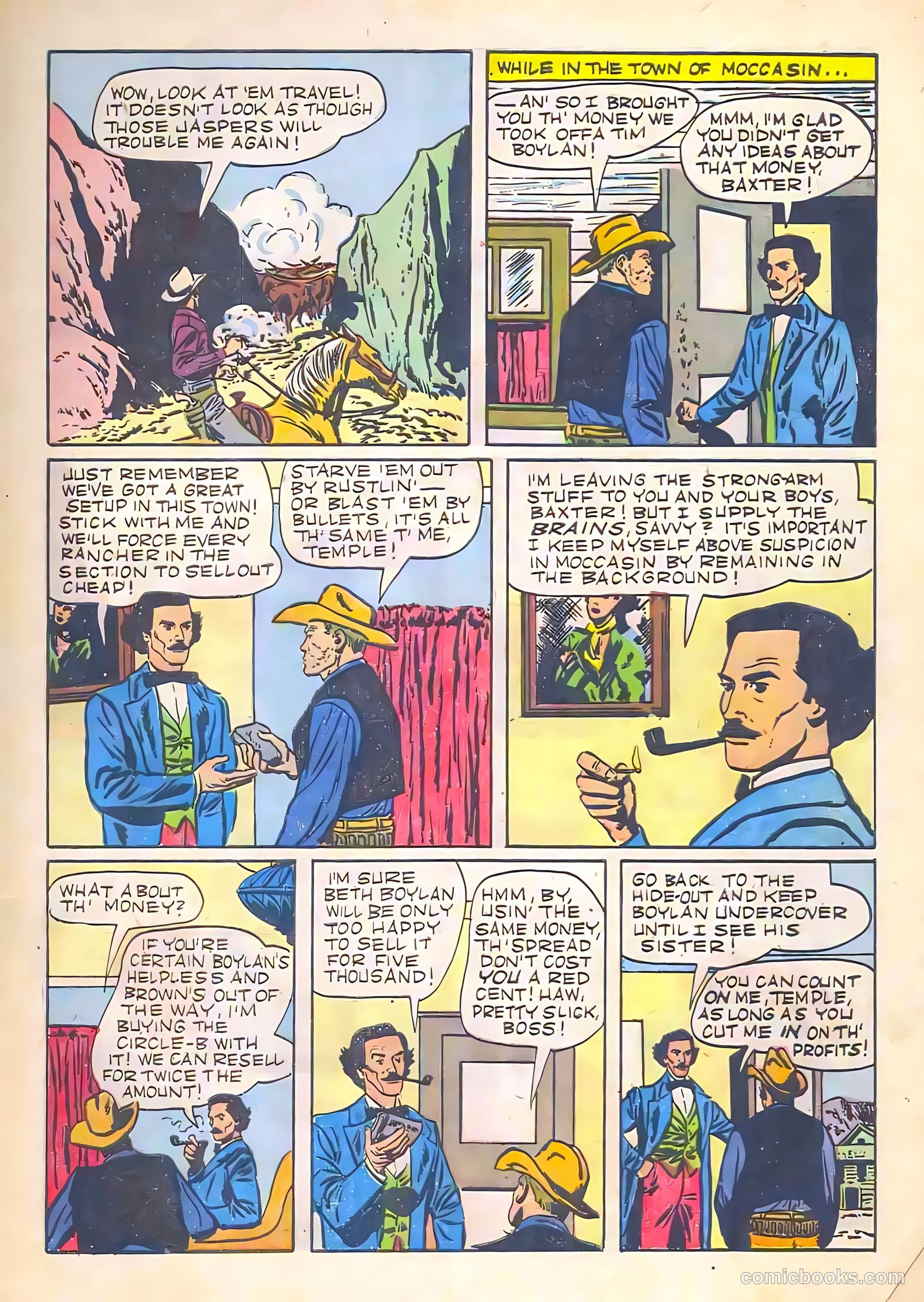 Johnny Mack Brown #7 (1951) — page 9 of 36
