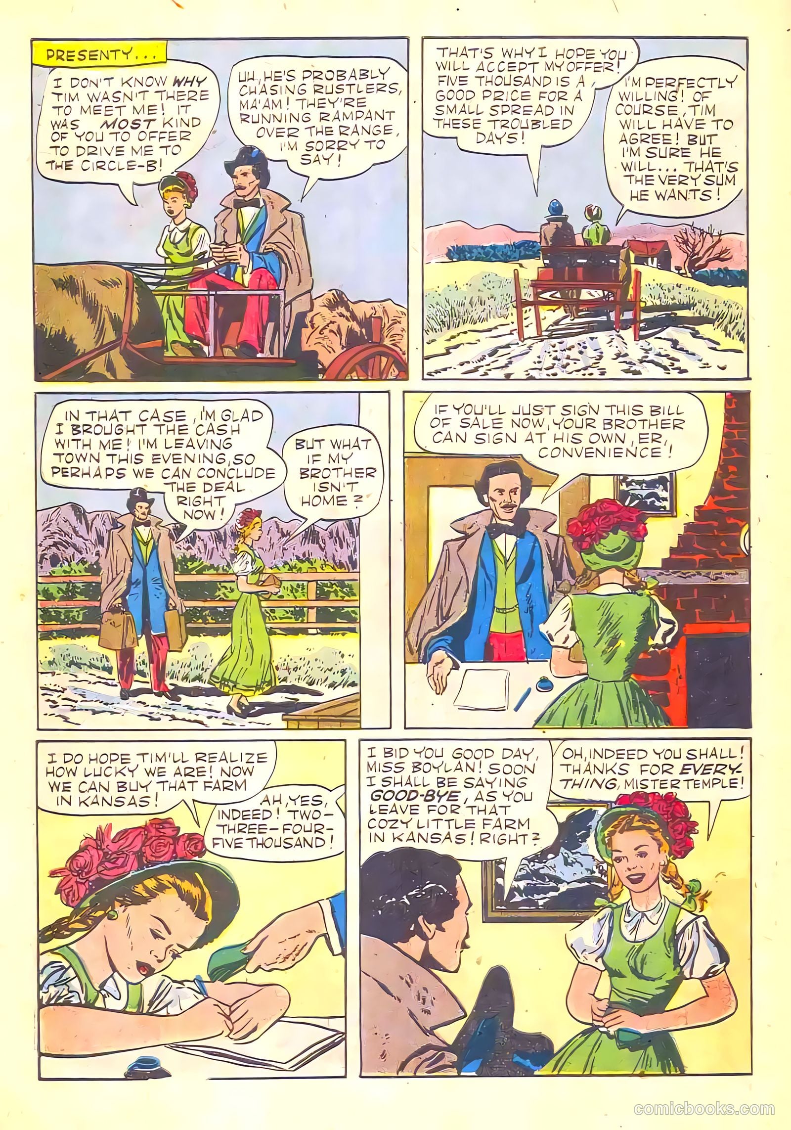 Johnny Mack Brown #7 (1951) — page 10 of 36