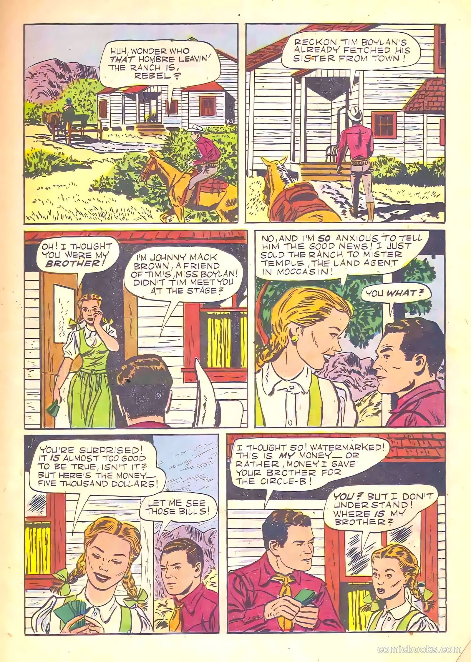 Johnny Mack Brown #7 (1951) — page 11 of 36