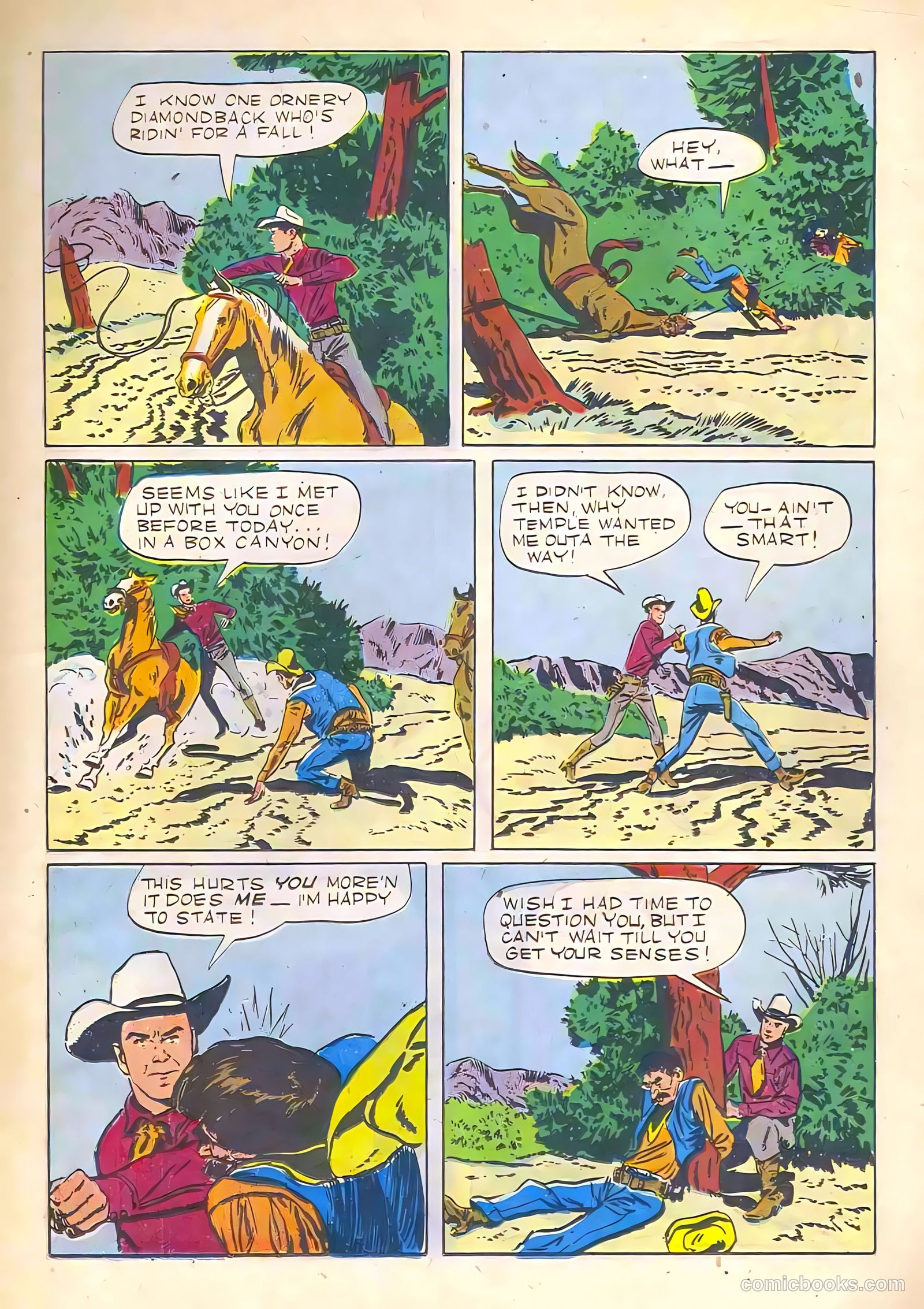 Johnny Mack Brown #7 (1951) — page 15 of 36