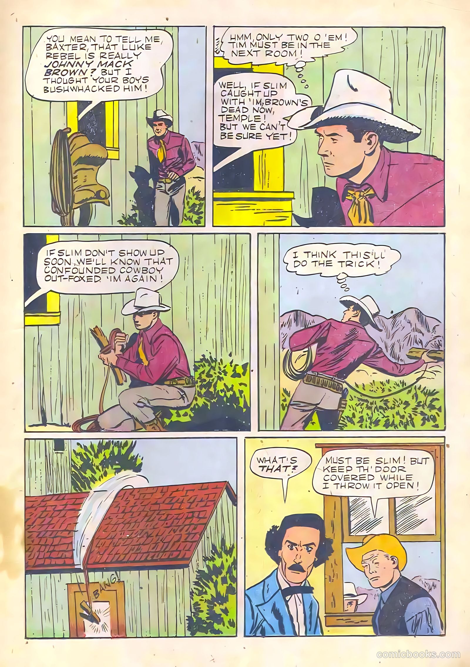 Johnny Mack Brown #7 (1951) — page 17 of 36