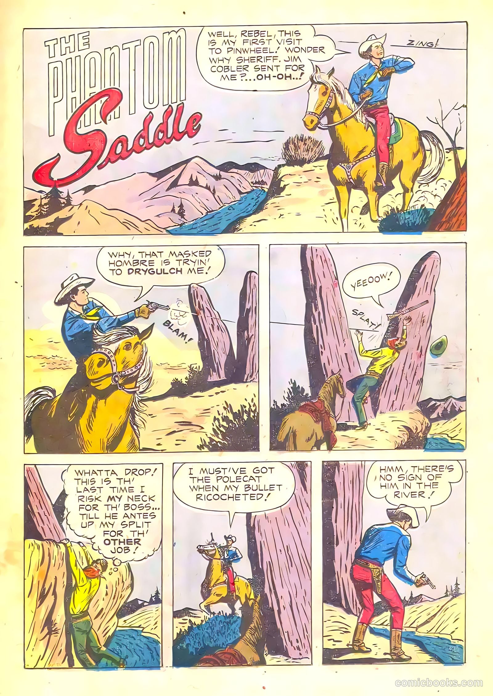 Johnny Mack Brown #7 (1951) — page 19 of 36