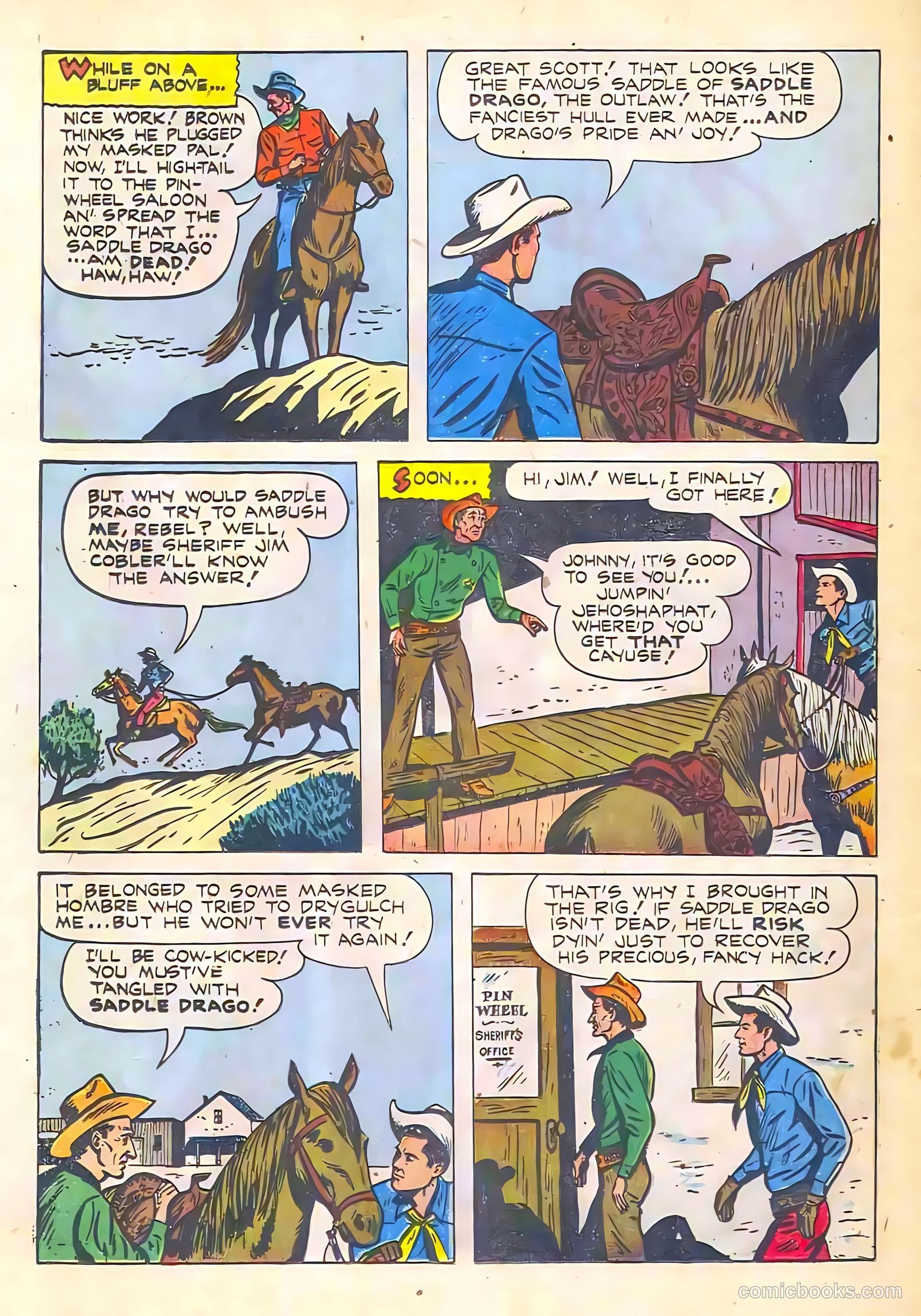 Johnny Mack Brown #7 (1951) — page 20 of 36