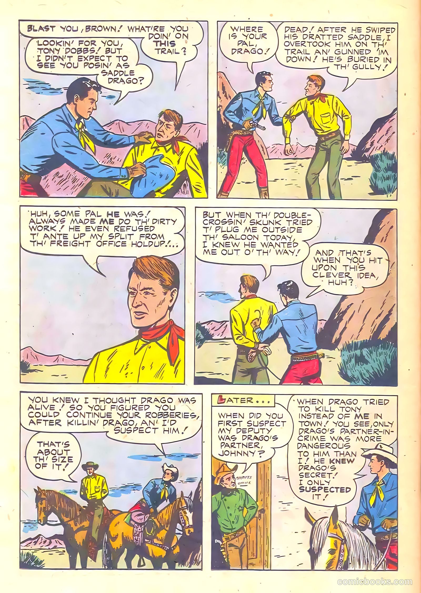 Johnny Mack Brown #7 (1951) — page 26 of 36