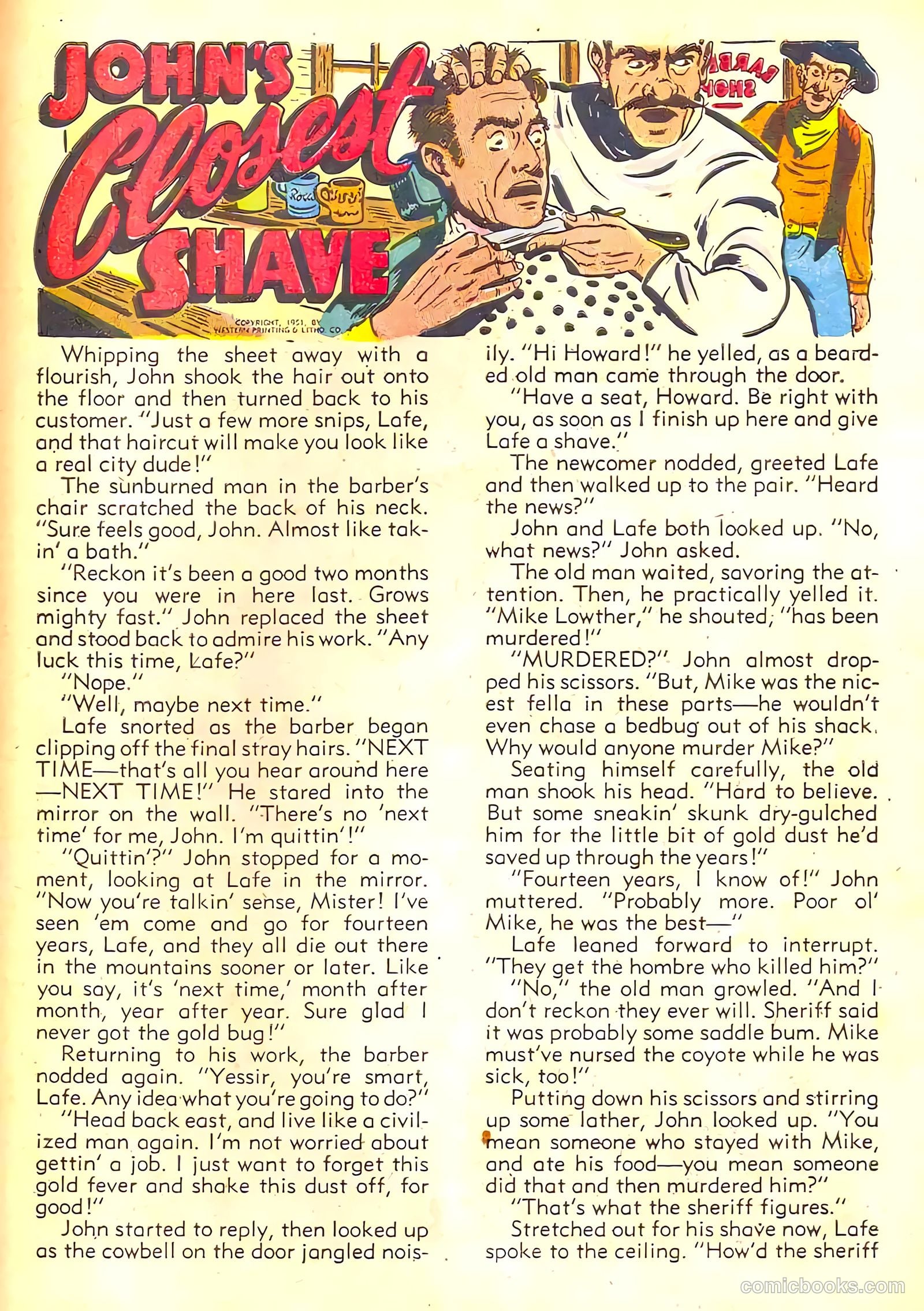Johnny Mack Brown #7 (1951) — page 27 of 36