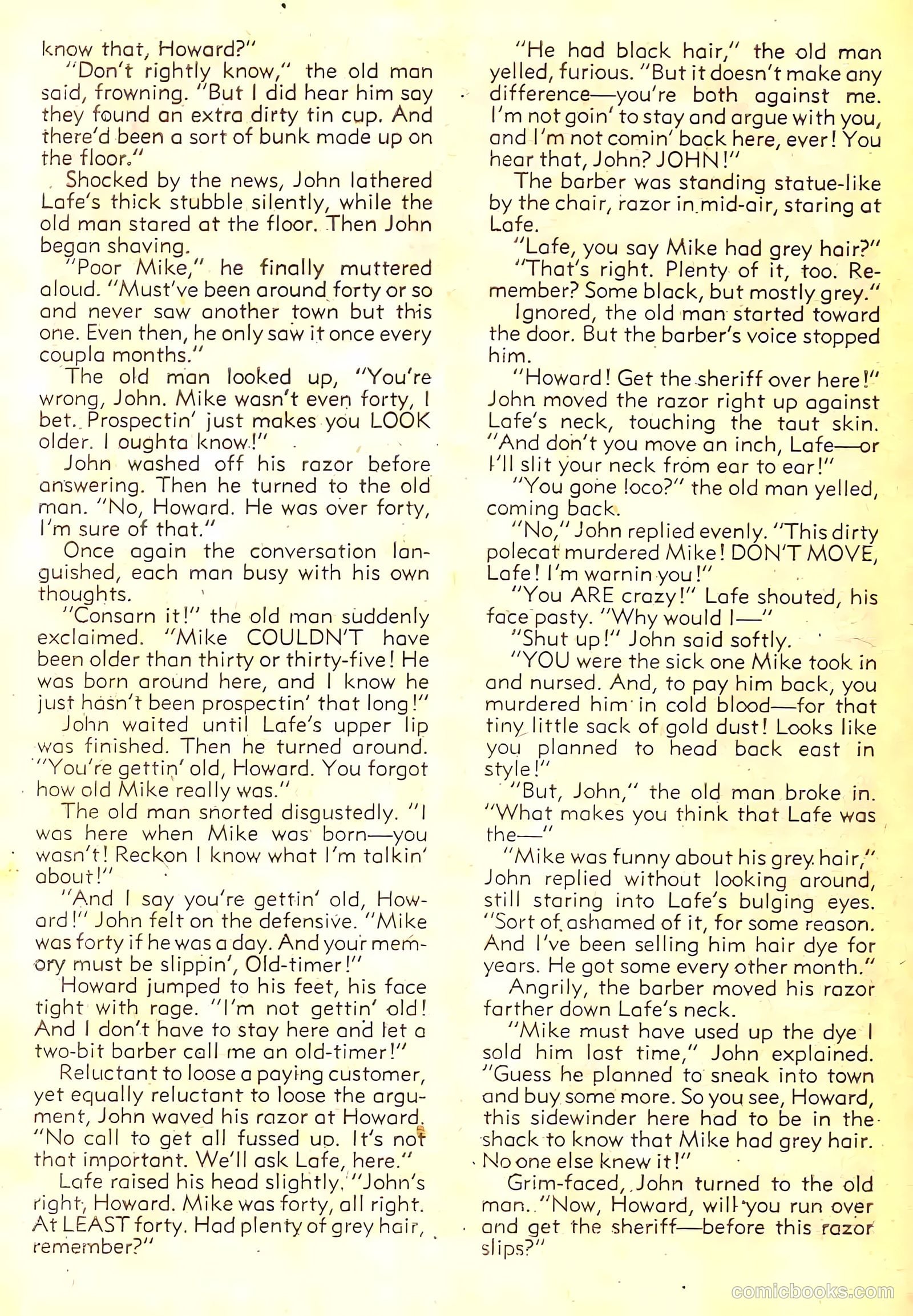 Johnny Mack Brown #7 (1951) — page 28 of 36