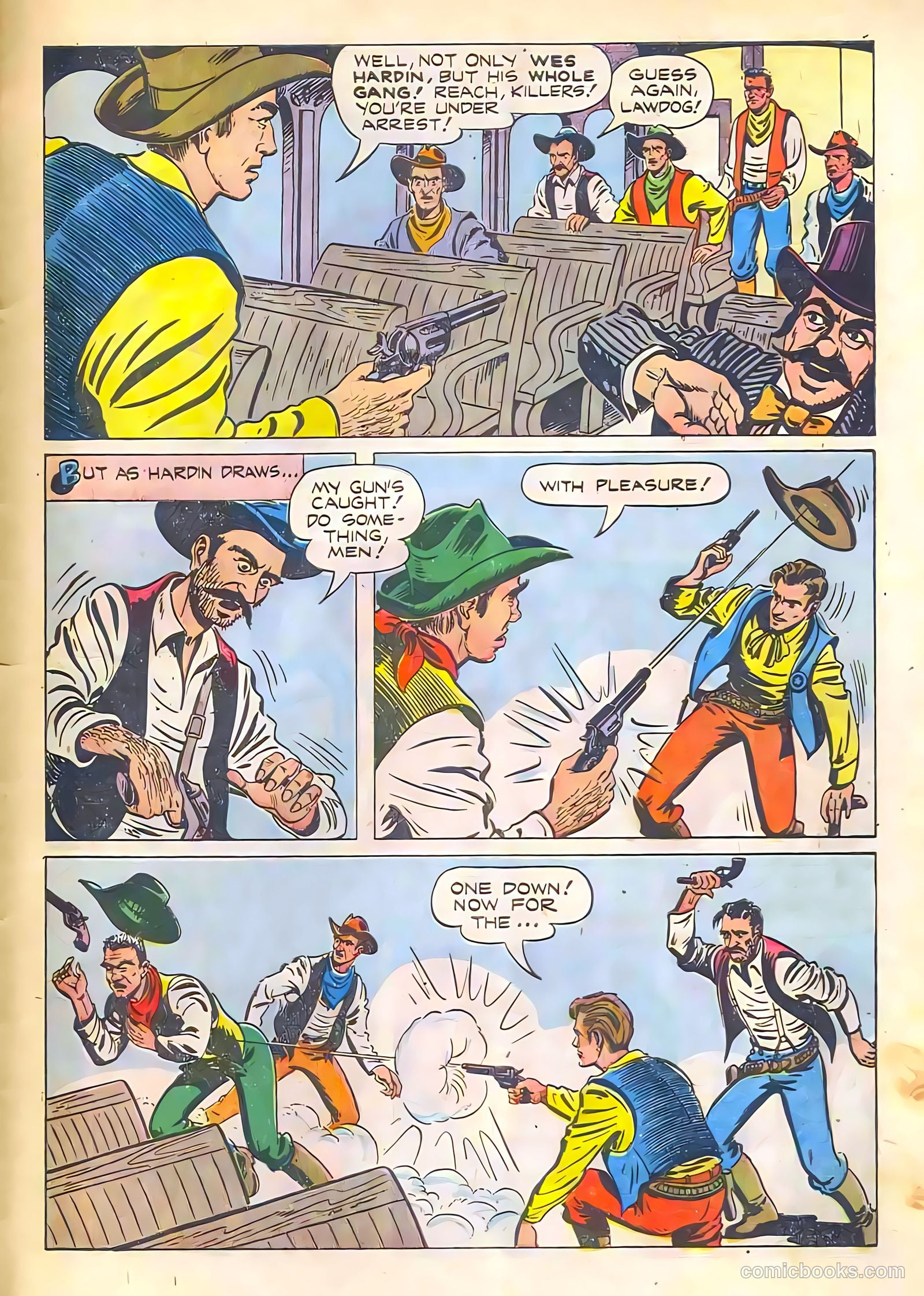 Johnny Mack Brown #7 (1951) — page 33 of 36
