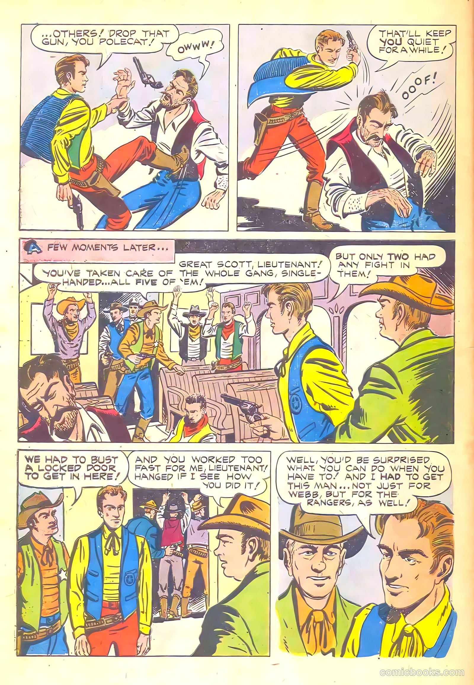 Johnny Mack Brown #7 (1951) — page 34 of 36