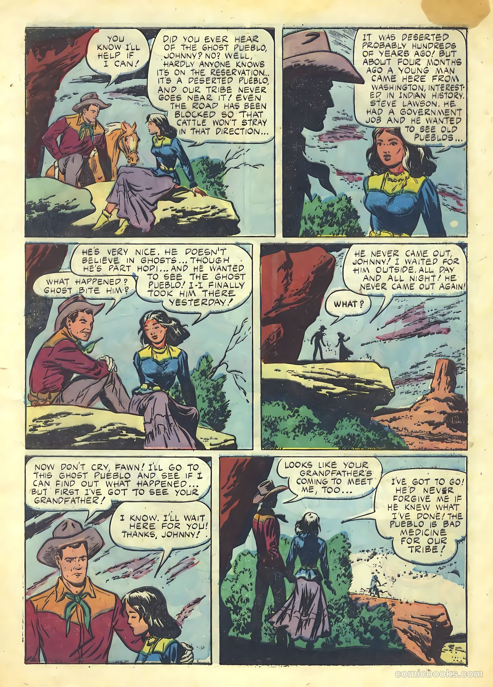 Johnny Mack Brown #8 (1952) — page 5 of 36