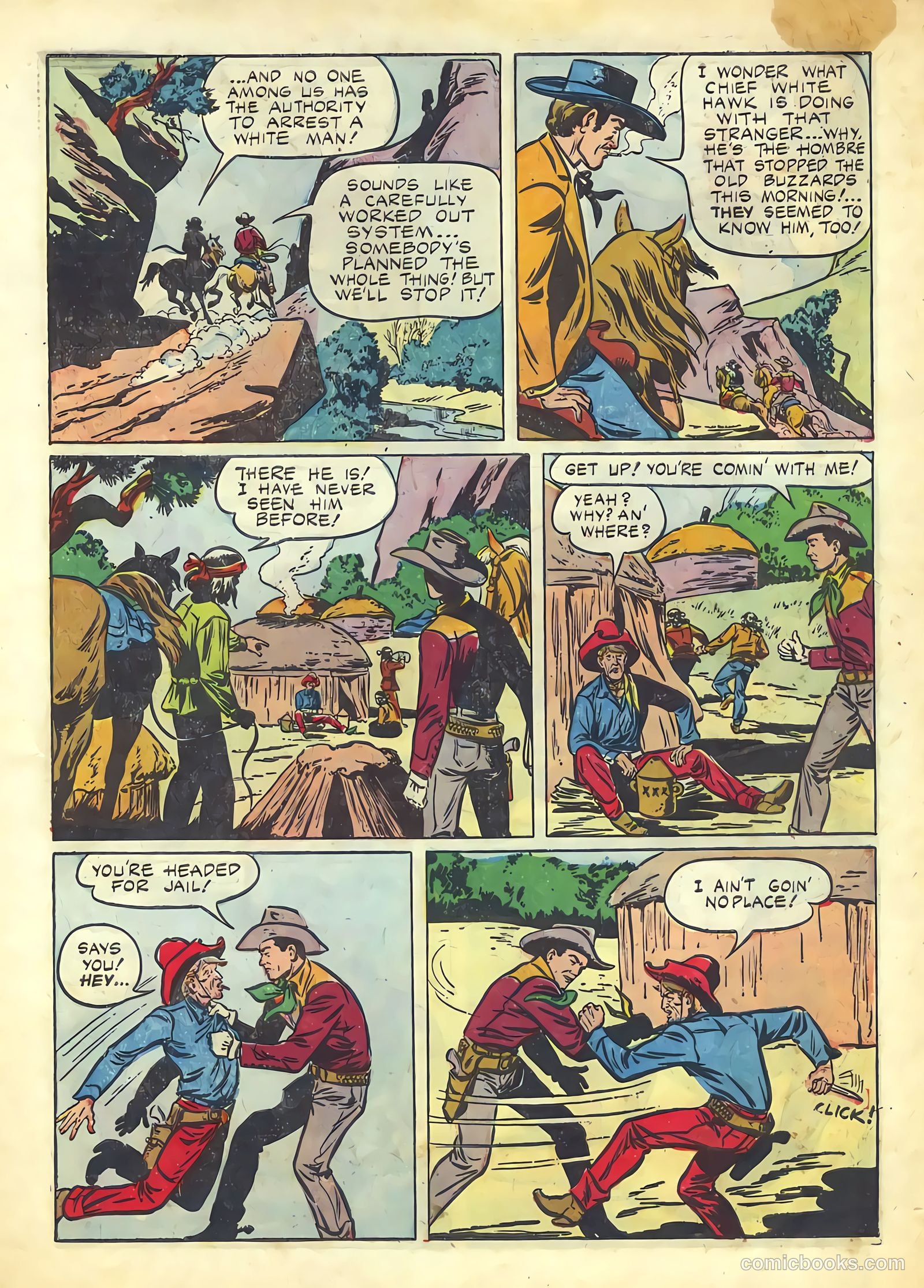 Johnny Mack Brown #8 (1952) — page 7 of 36