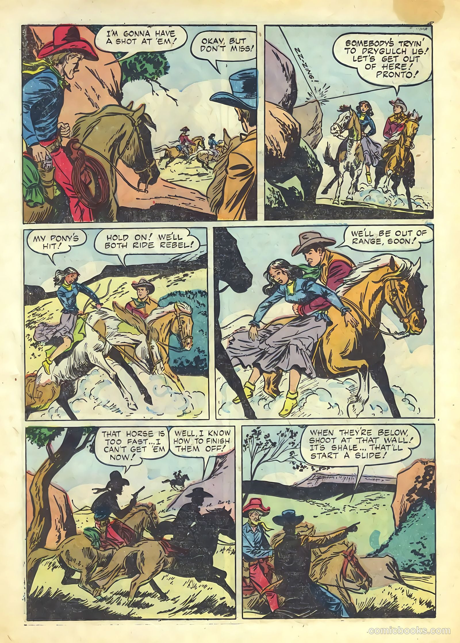 Johnny Mack Brown #8 (1952) — page 11 of 36