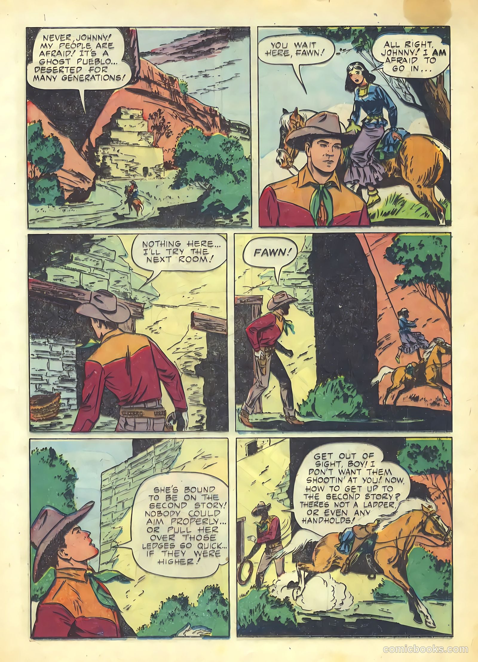 Johnny Mack Brown #8 (1952) — page 13 of 36