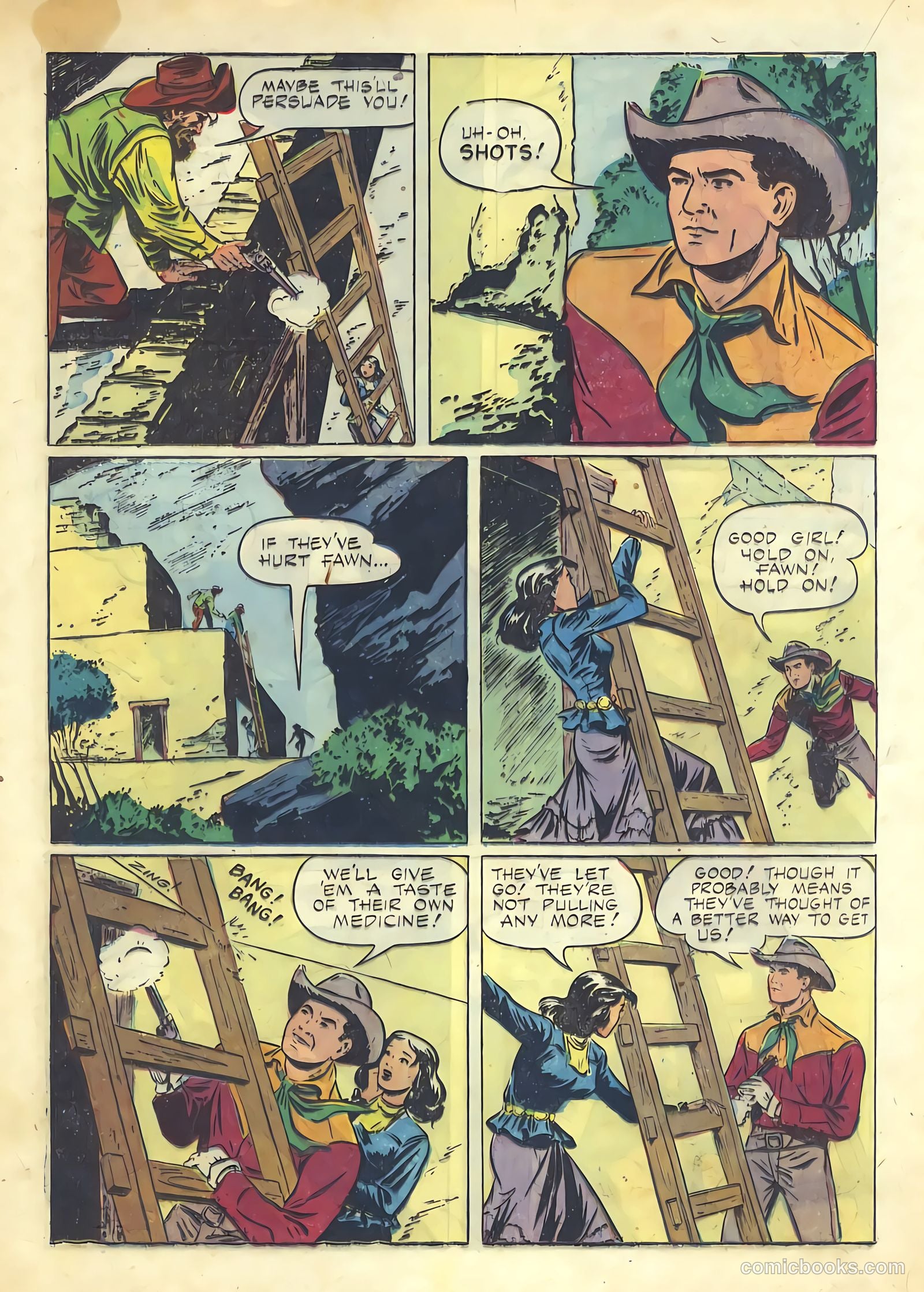 Johnny Mack Brown #8 (1952) — page 16 of 36