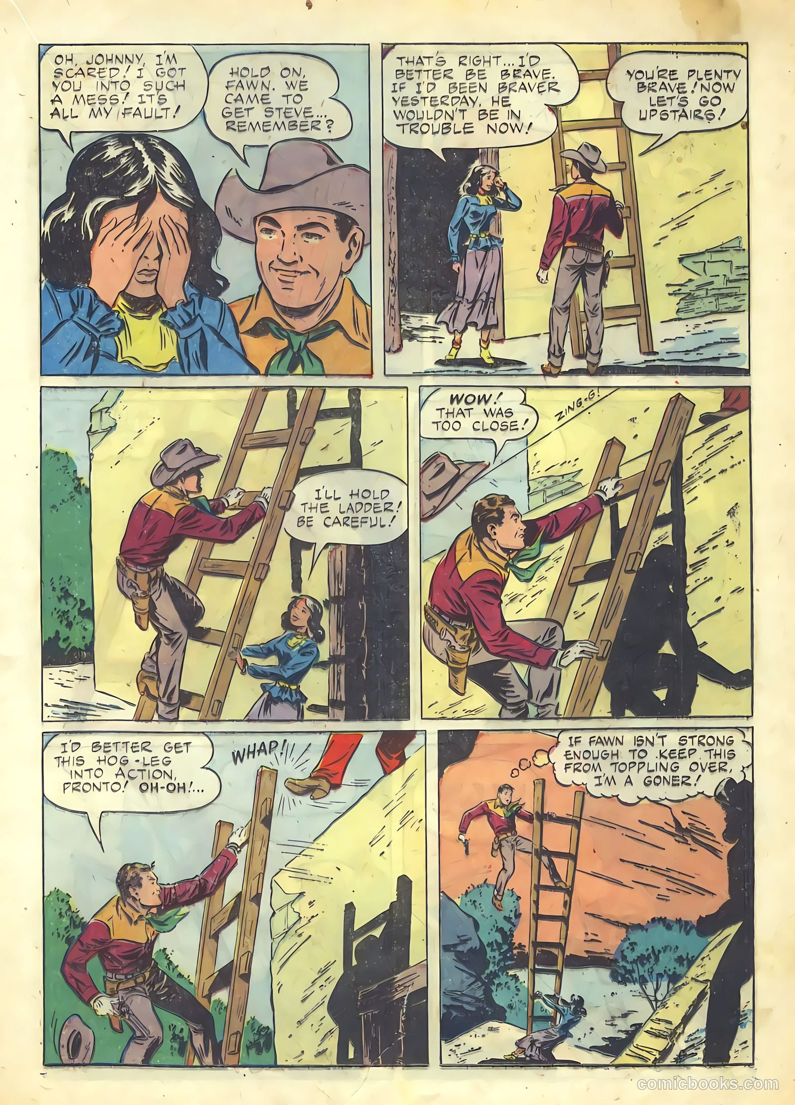 Johnny Mack Brown #8 (1952) — page 17 of 36