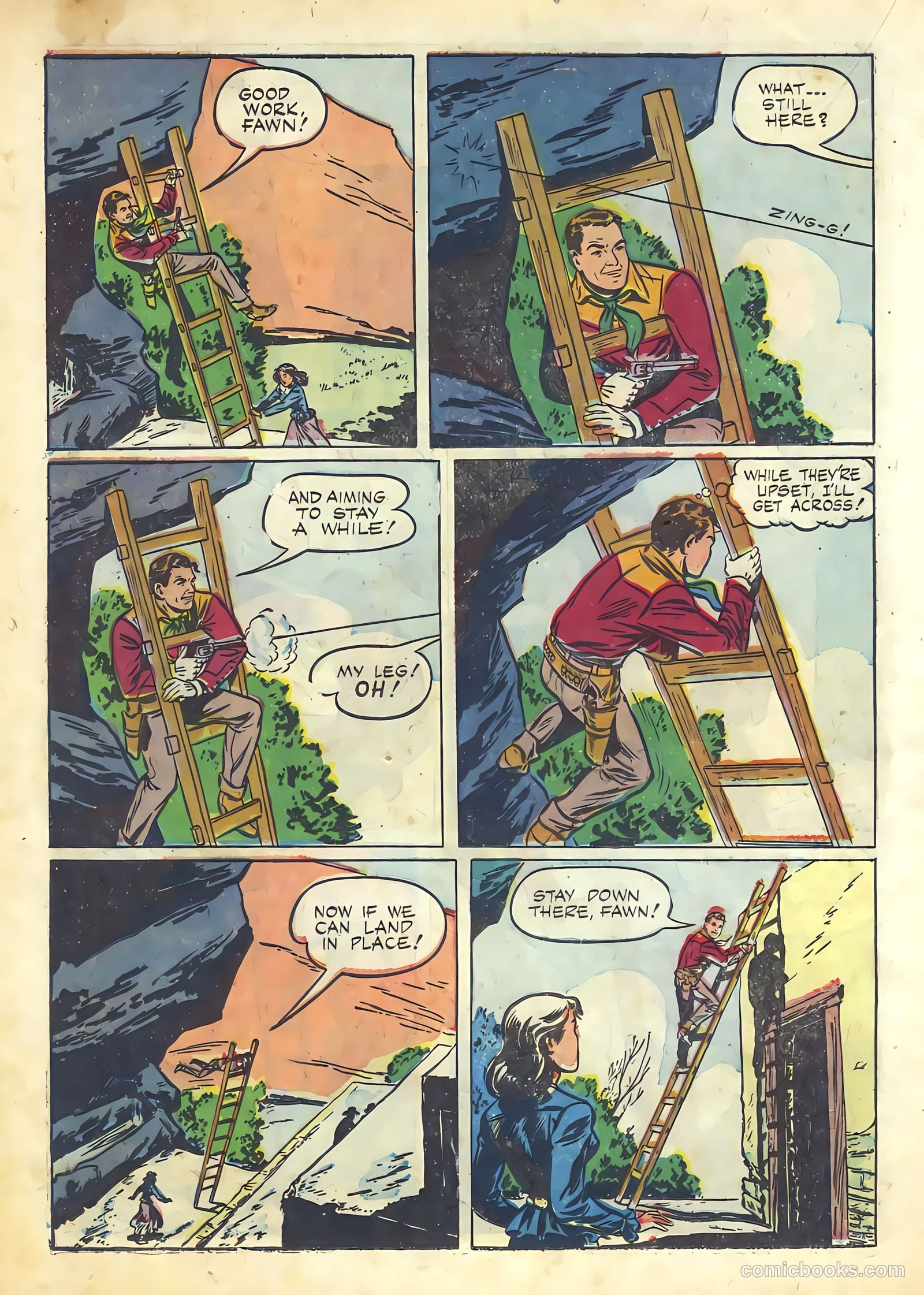 Johnny Mack Brown #8 (1952) — page 18 of 36
