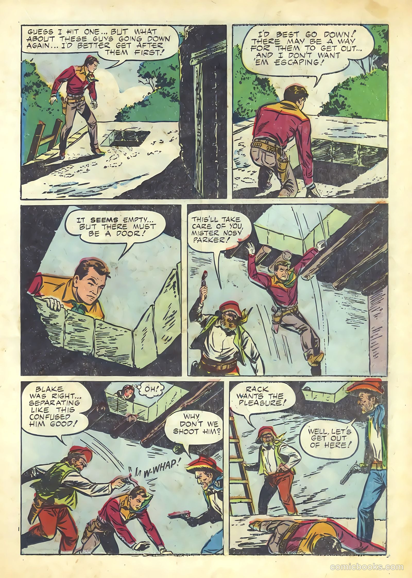 Johnny Mack Brown #8 (1952) — page 19 of 36