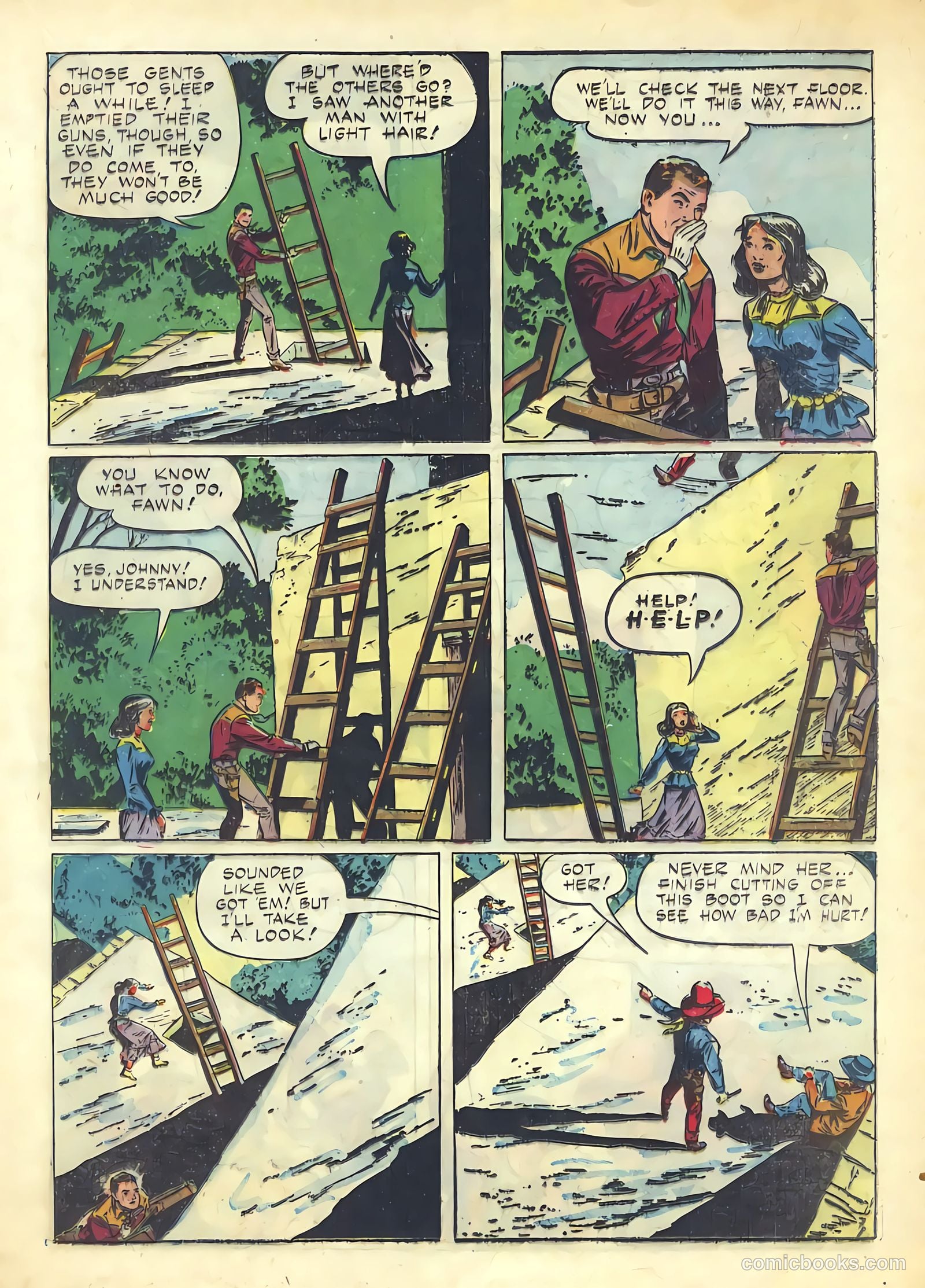 Johnny Mack Brown #8 (1952) — page 21 of 36