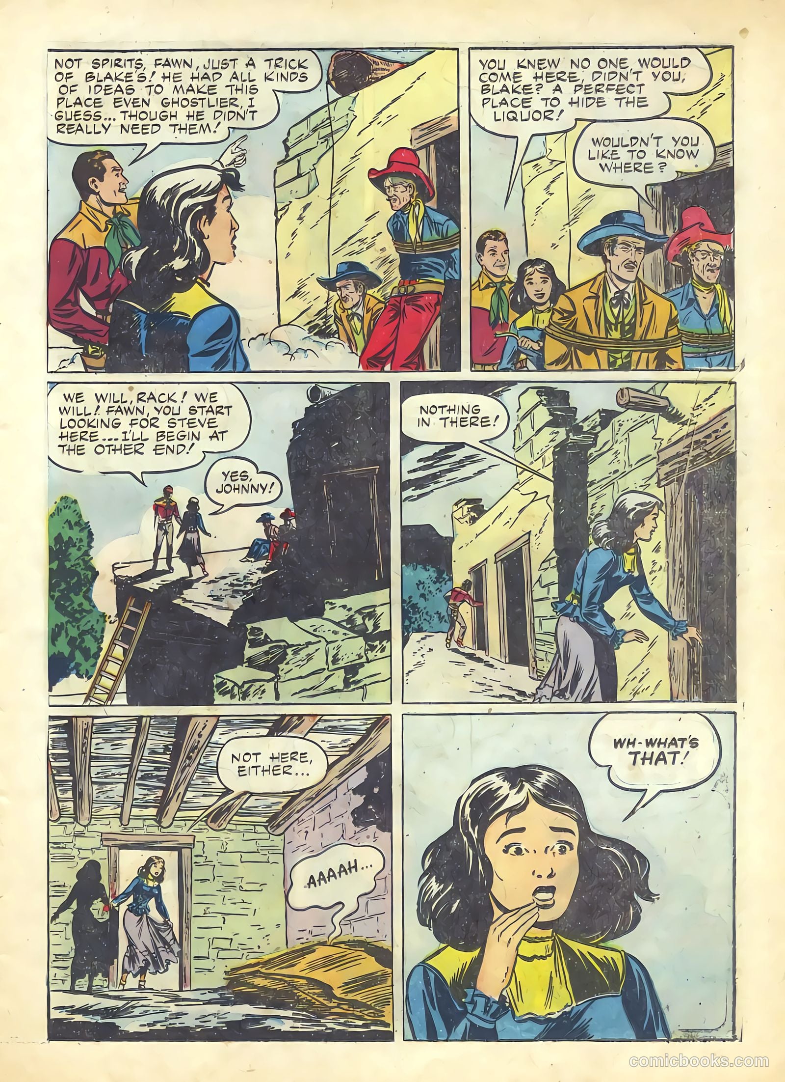Johnny Mack Brown #8 (1952) — page 23 of 36