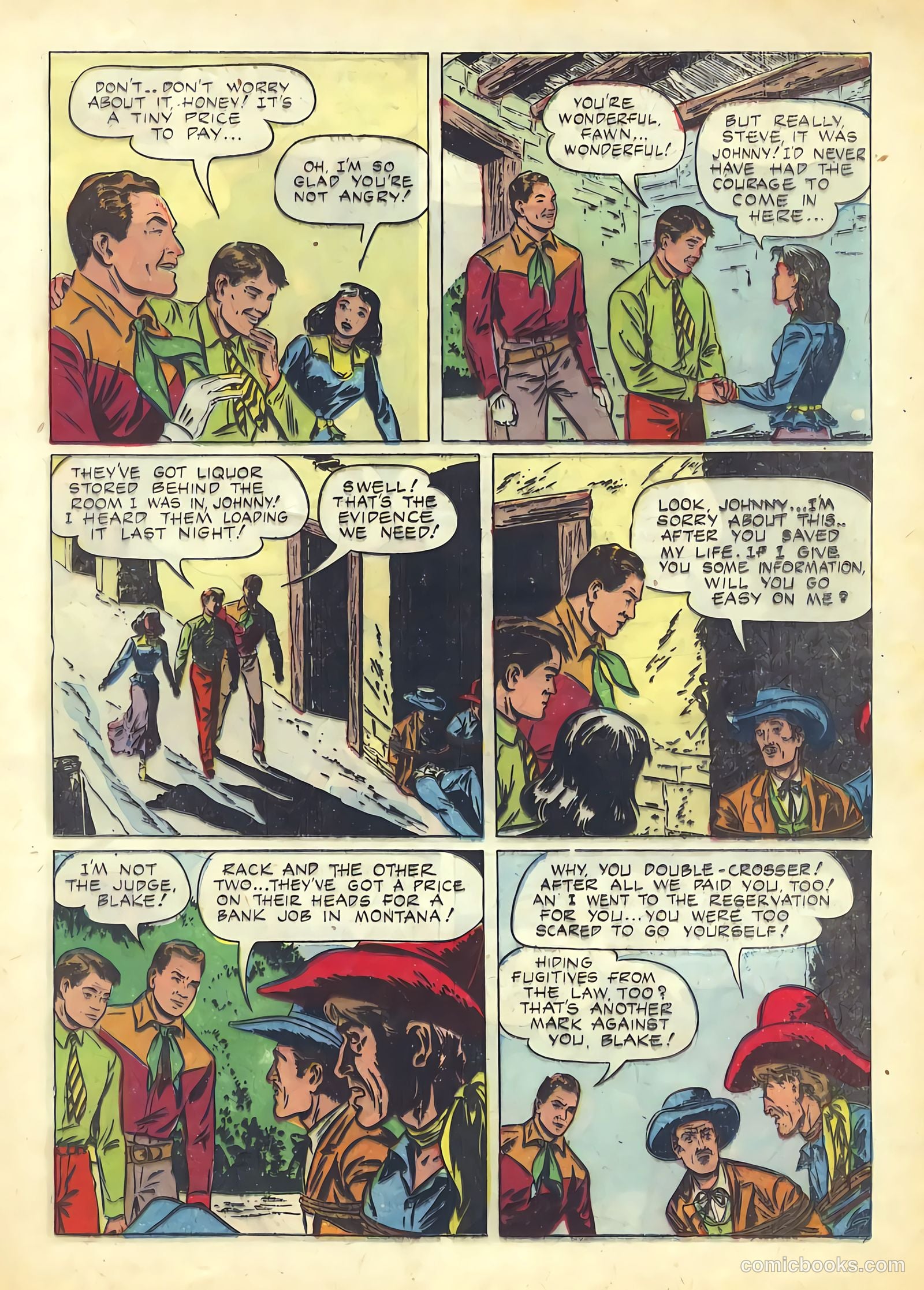 Johnny Mack Brown #8 (1952) — page 25 of 36