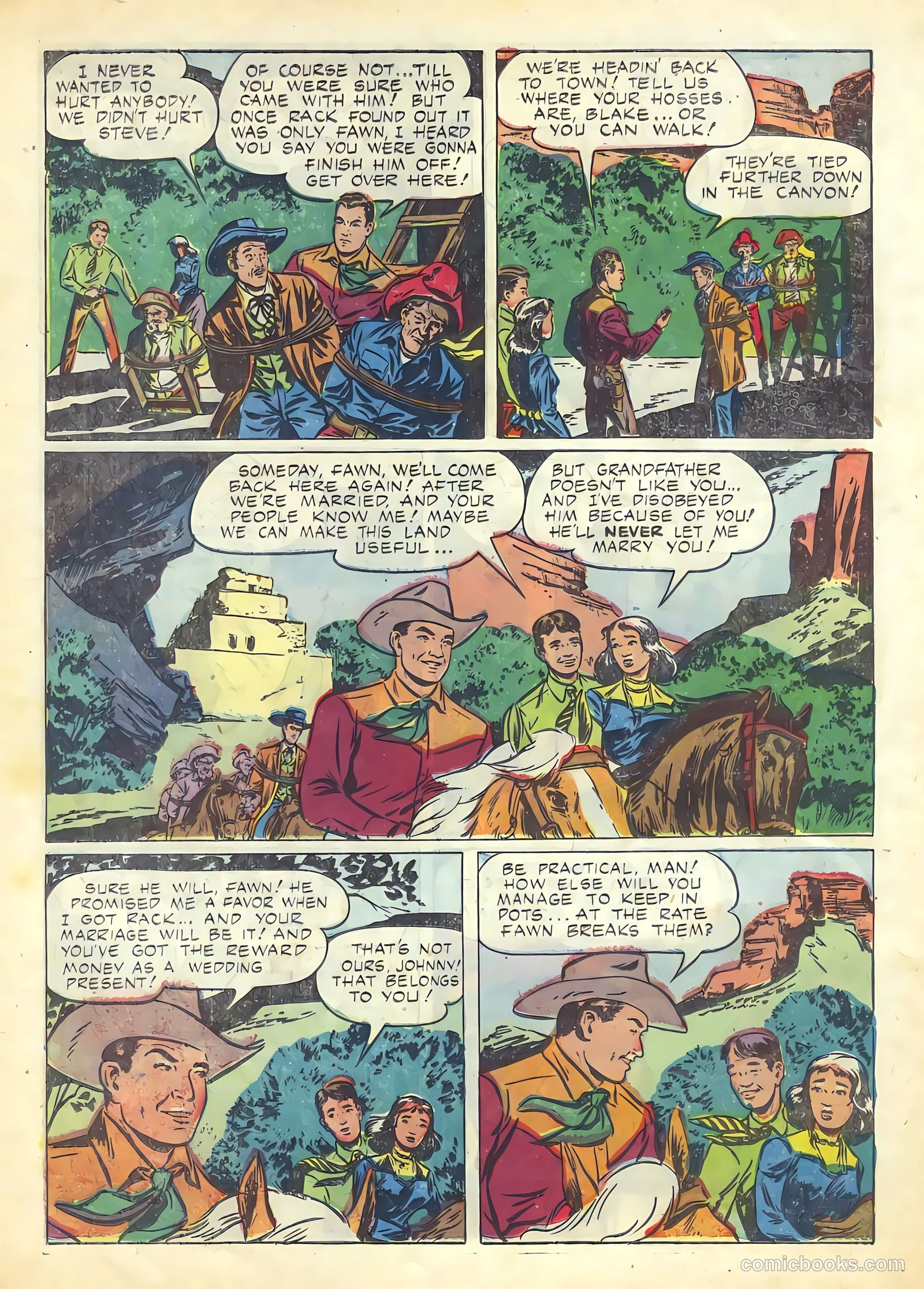 Johnny Mack Brown #8 (1952) — page 26 of 36