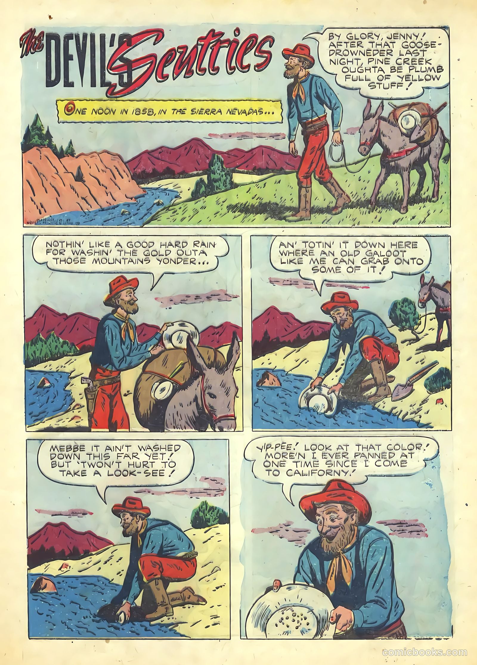 Johnny Mack Brown #8 (1952) — page 29 of 36