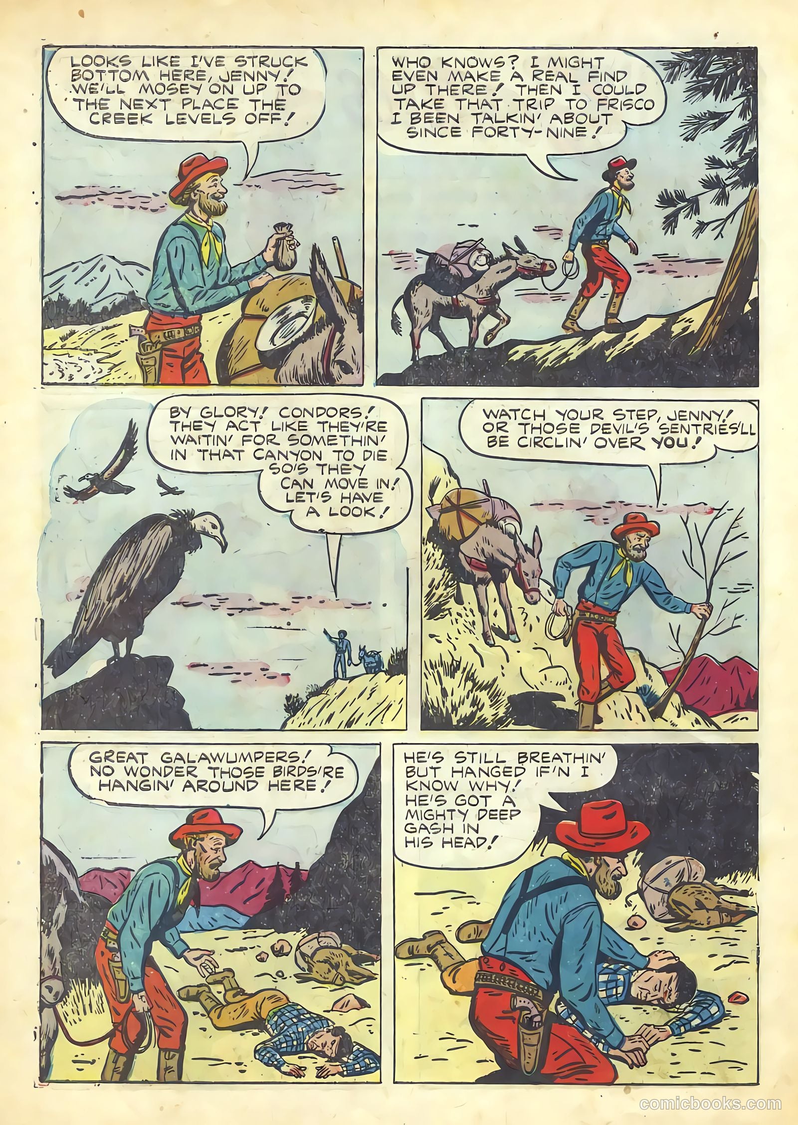 Johnny Mack Brown #8 (1952) — page 30 of 36