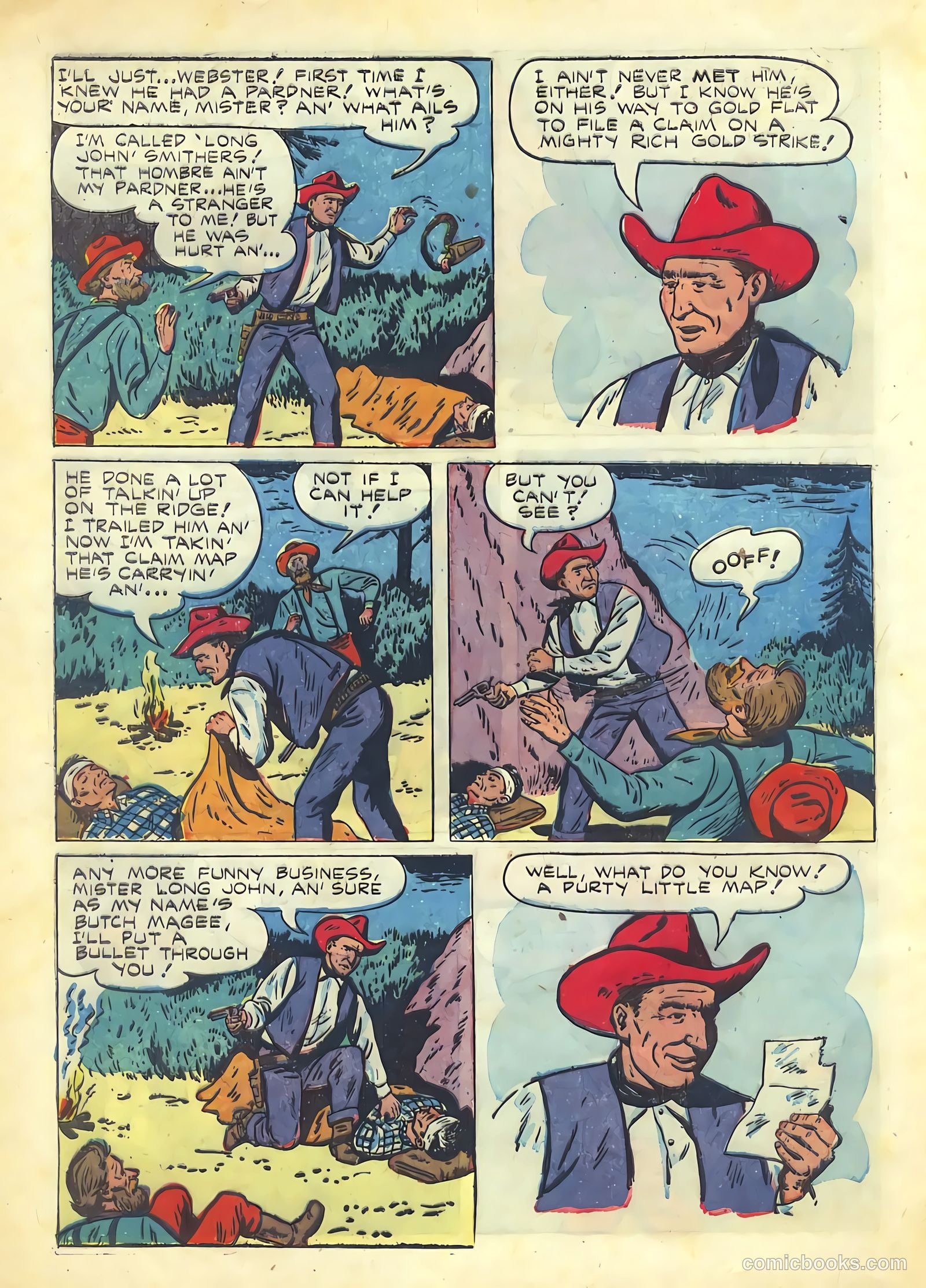 Johnny Mack Brown #8 (1952) — page 32 of 36