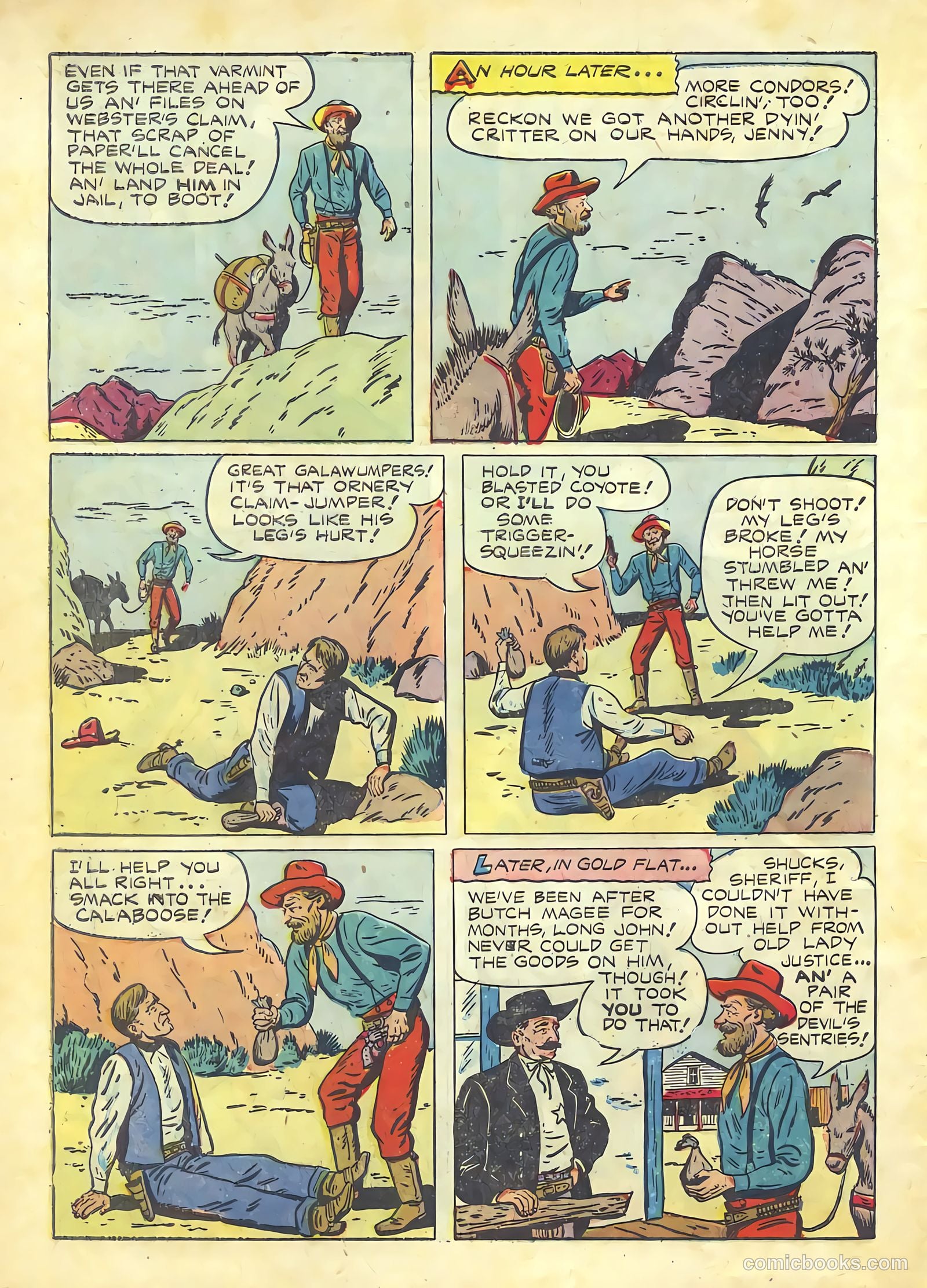 Johnny Mack Brown #8 (1952) — page 34 of 36