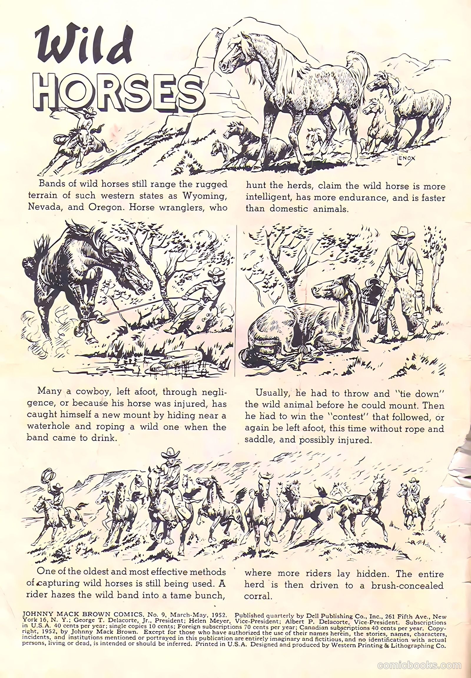 Johnny Mack Brown #9 (1952) — page 2 of 36
