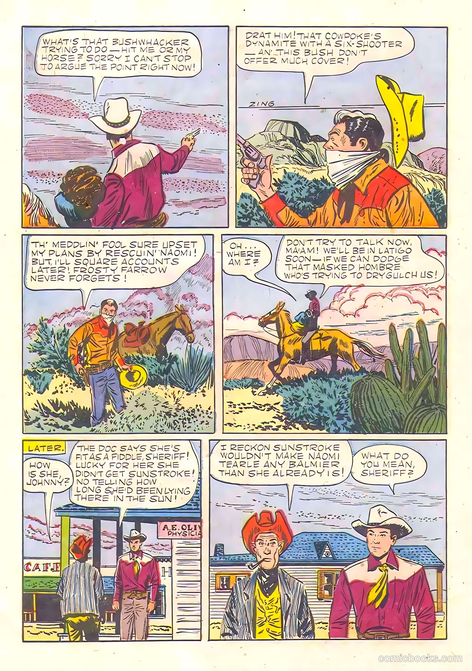 Johnny Mack Brown #9 (1952) — page 4 of 36