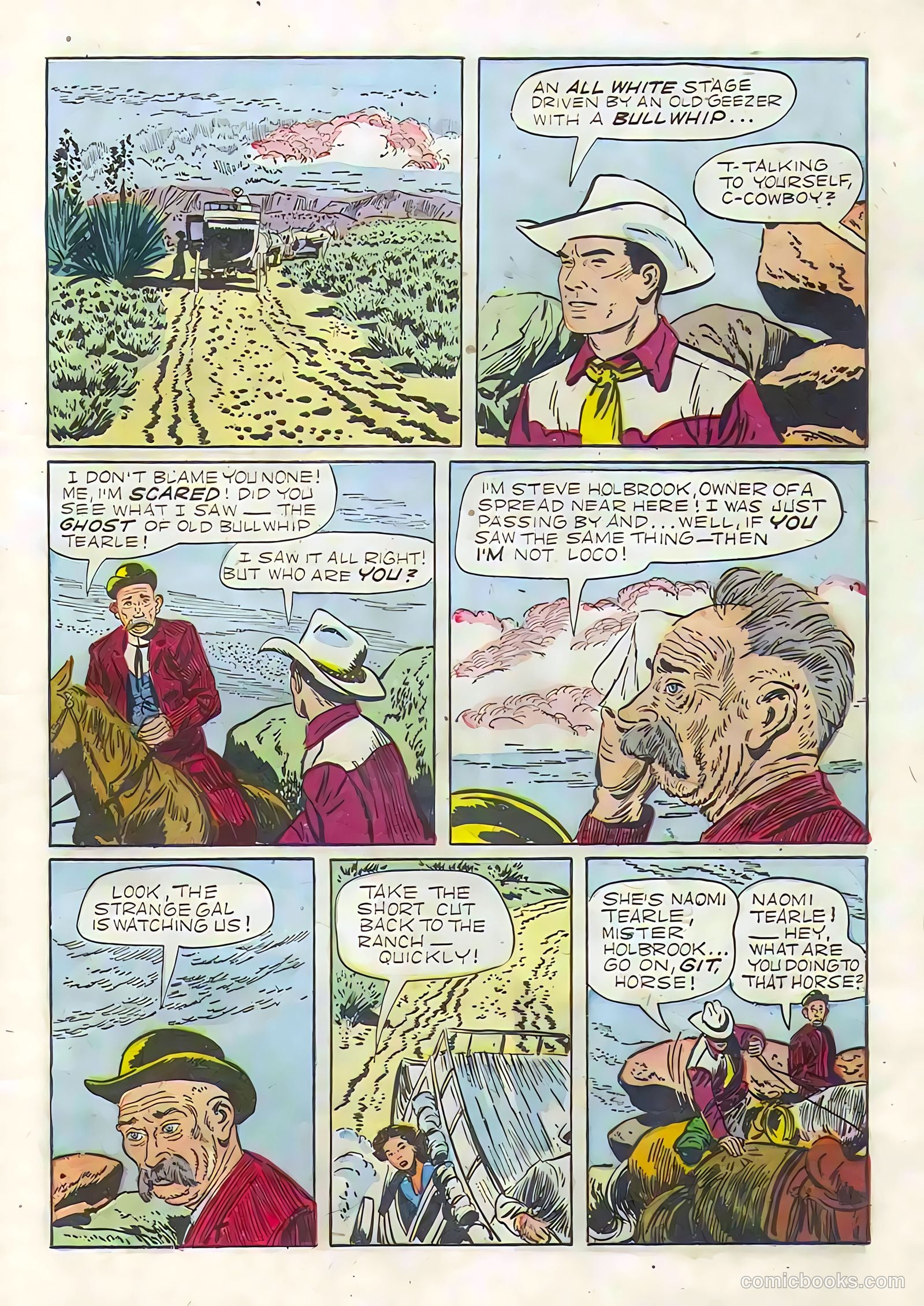 Johnny Mack Brown #9 (1952) — page 9 of 36