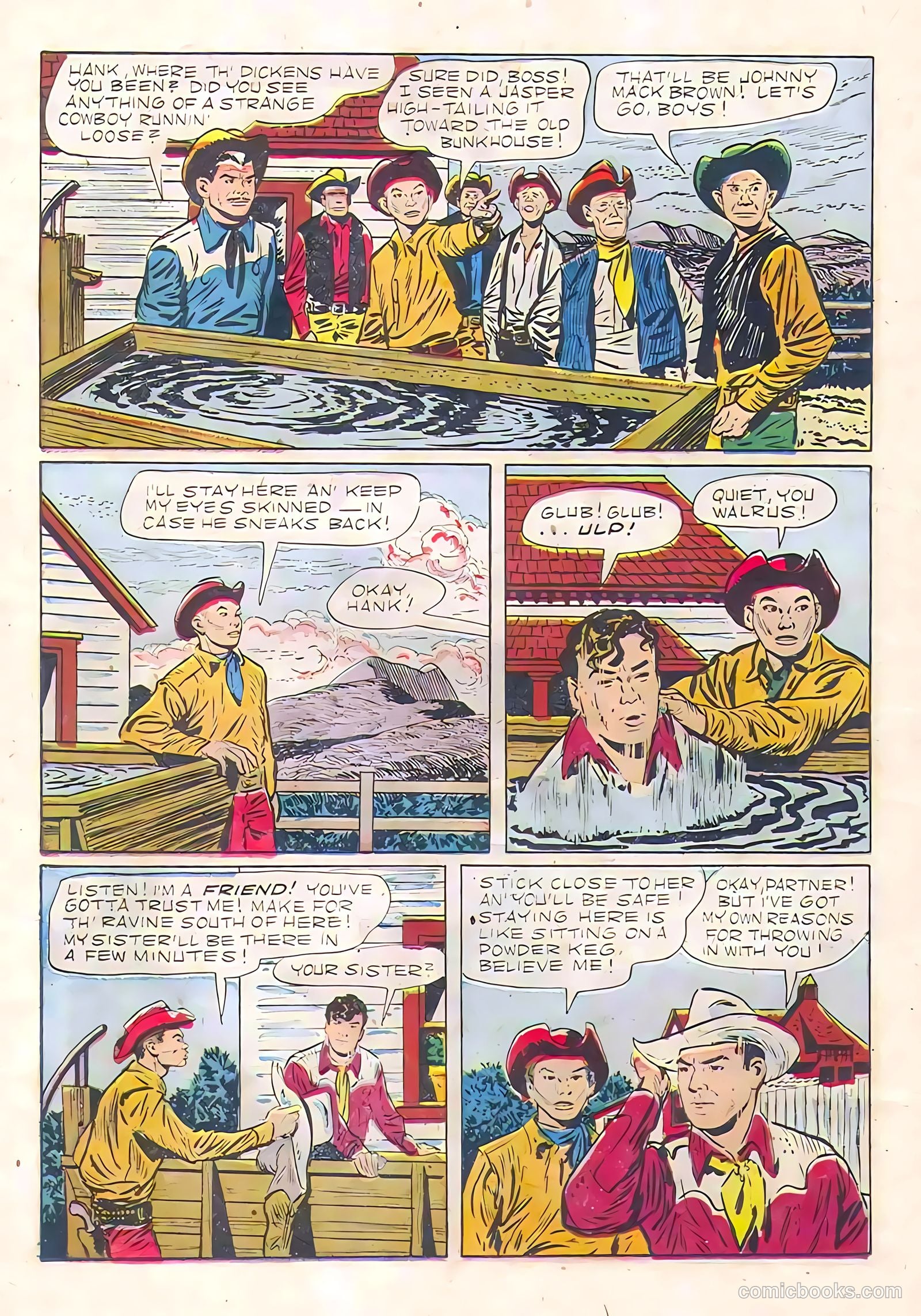 Johnny Mack Brown #9 (1952) — page 14 of 36