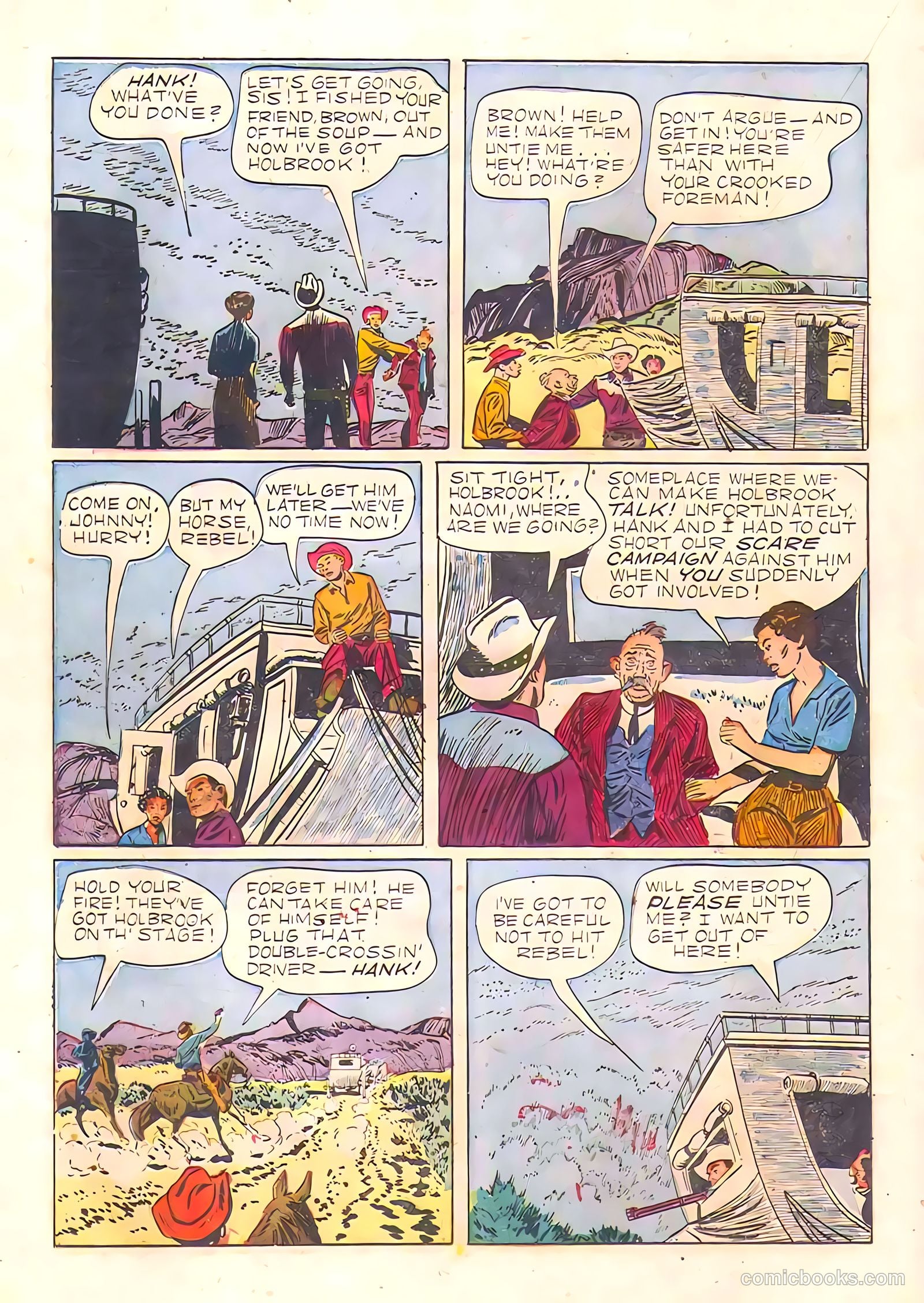 Johnny Mack Brown #9 (1952) — page 16 of 36