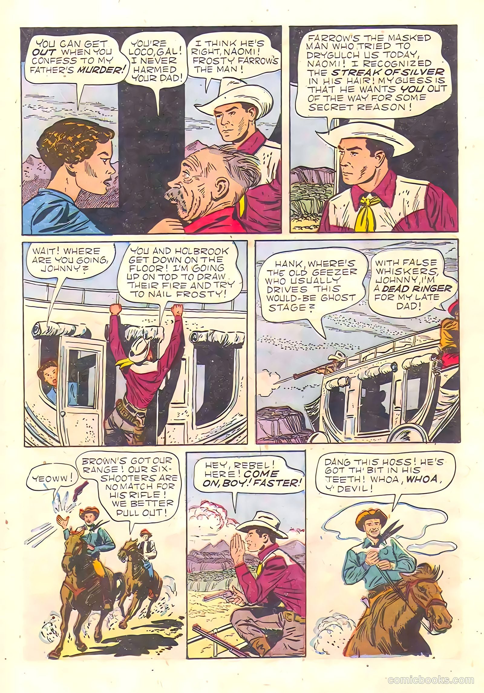 Johnny Mack Brown #9 (1952) — page 17 of 36