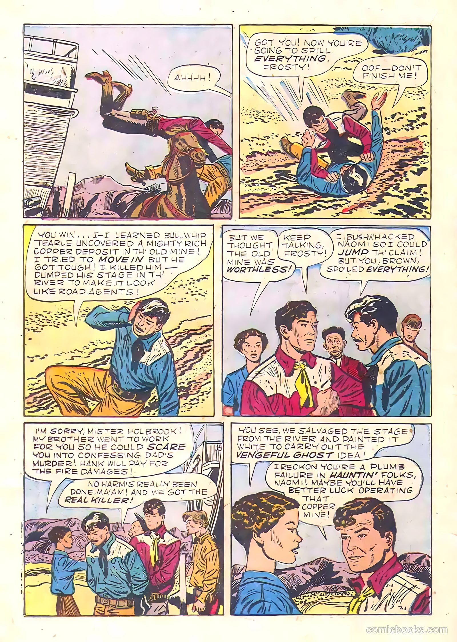 Johnny Mack Brown #9 (1952) — page 18 of 36