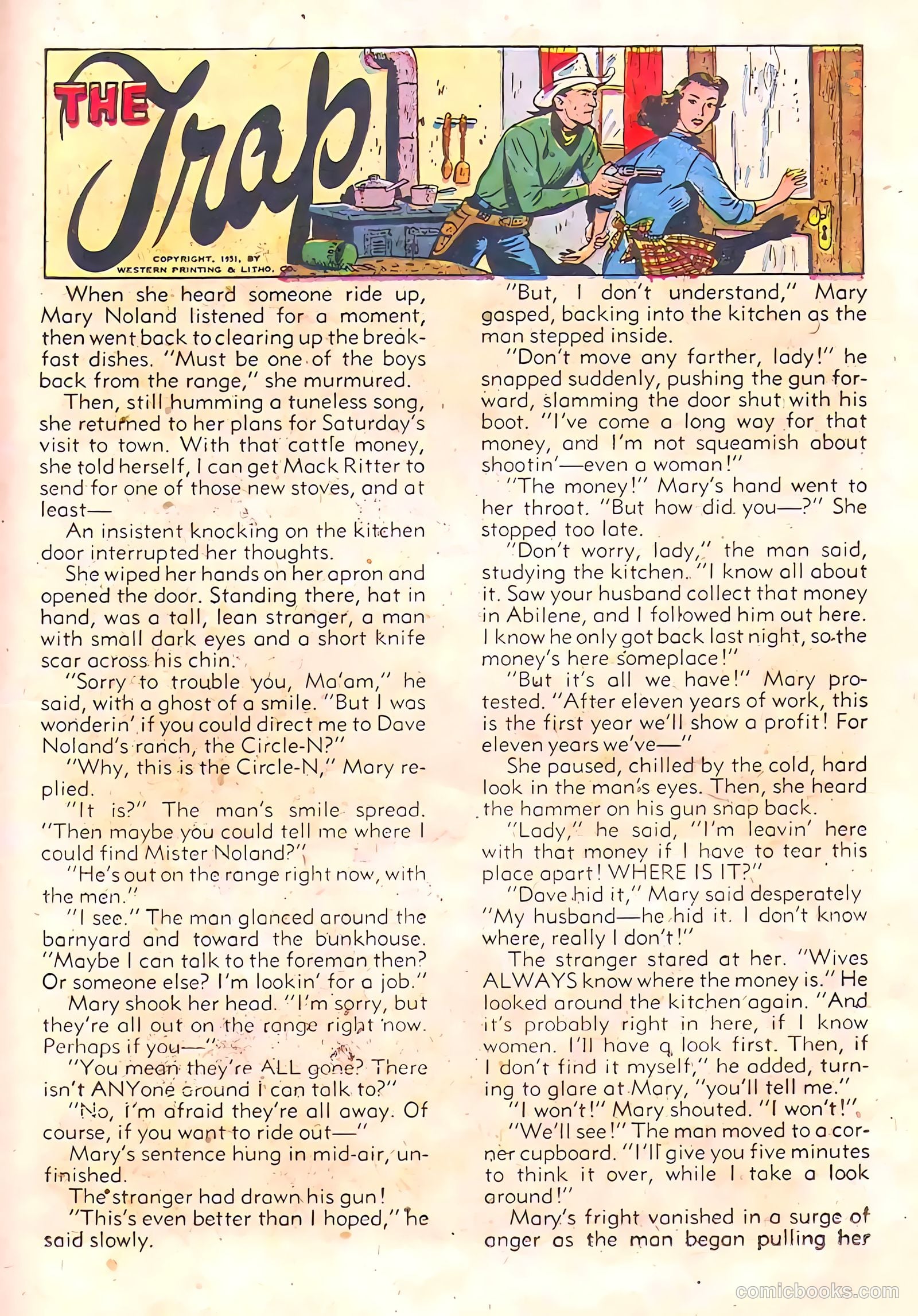 Johnny Mack Brown #9 (1952) — page 19 of 36