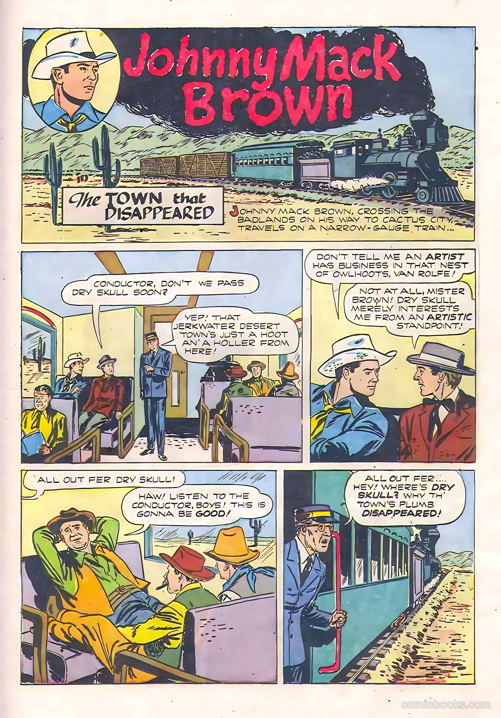 Johnny Mack Brown #9 (1952) — page 21 of 36