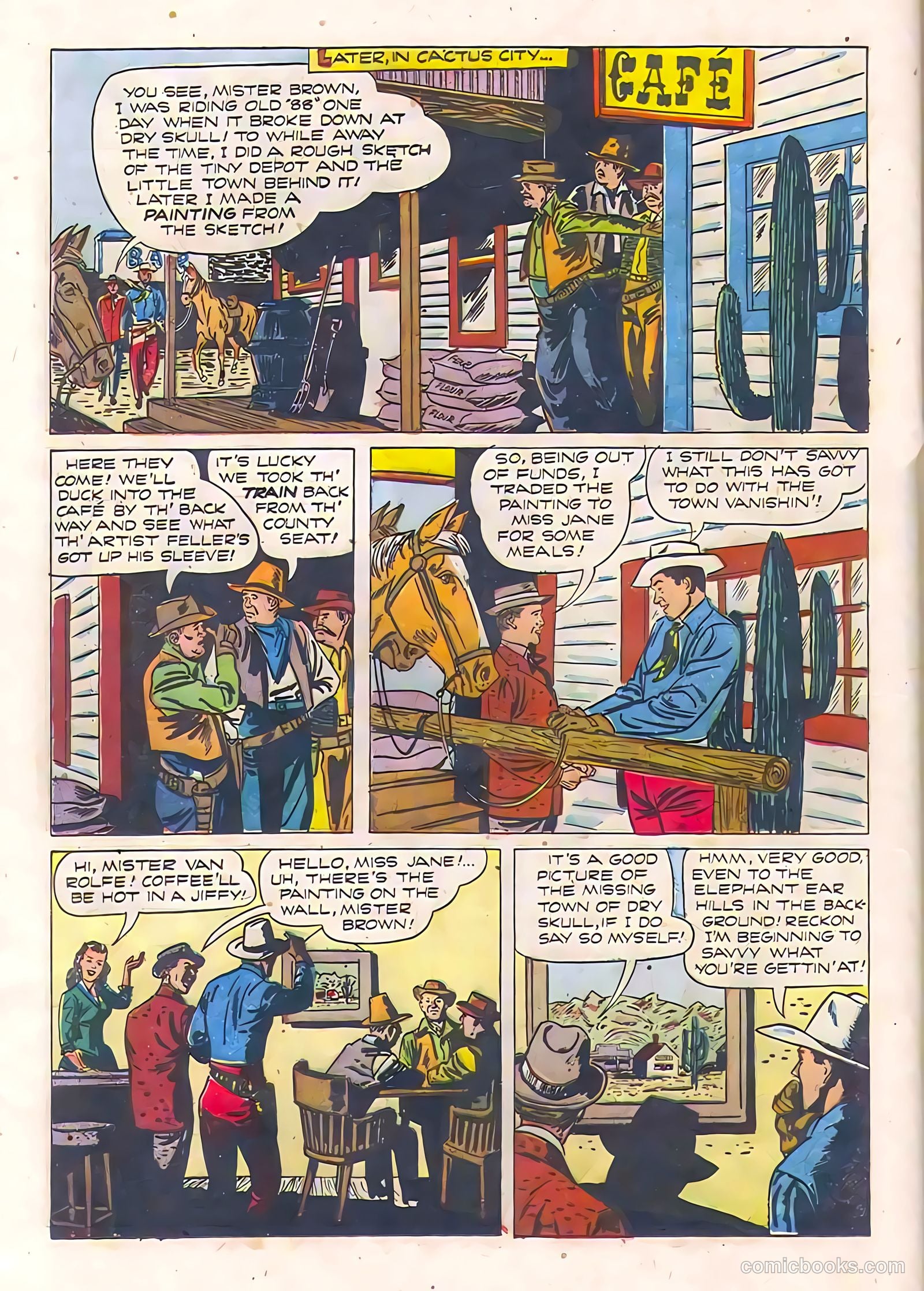 Johnny Mack Brown #9 (1952) — page 24 of 36