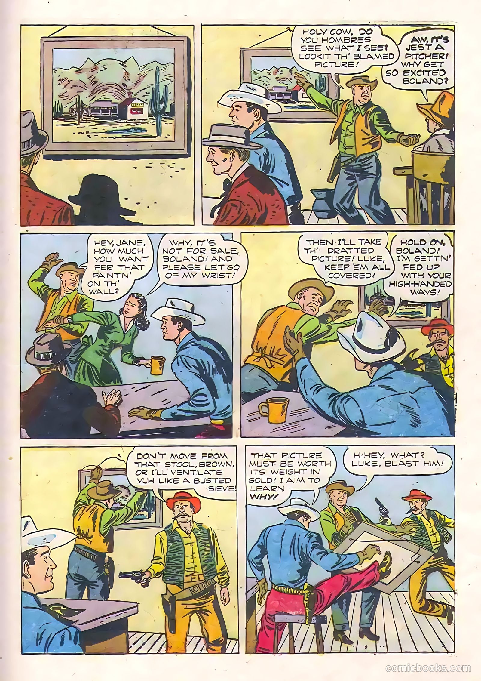 Johnny Mack Brown #9 (1952) — page 25 of 36