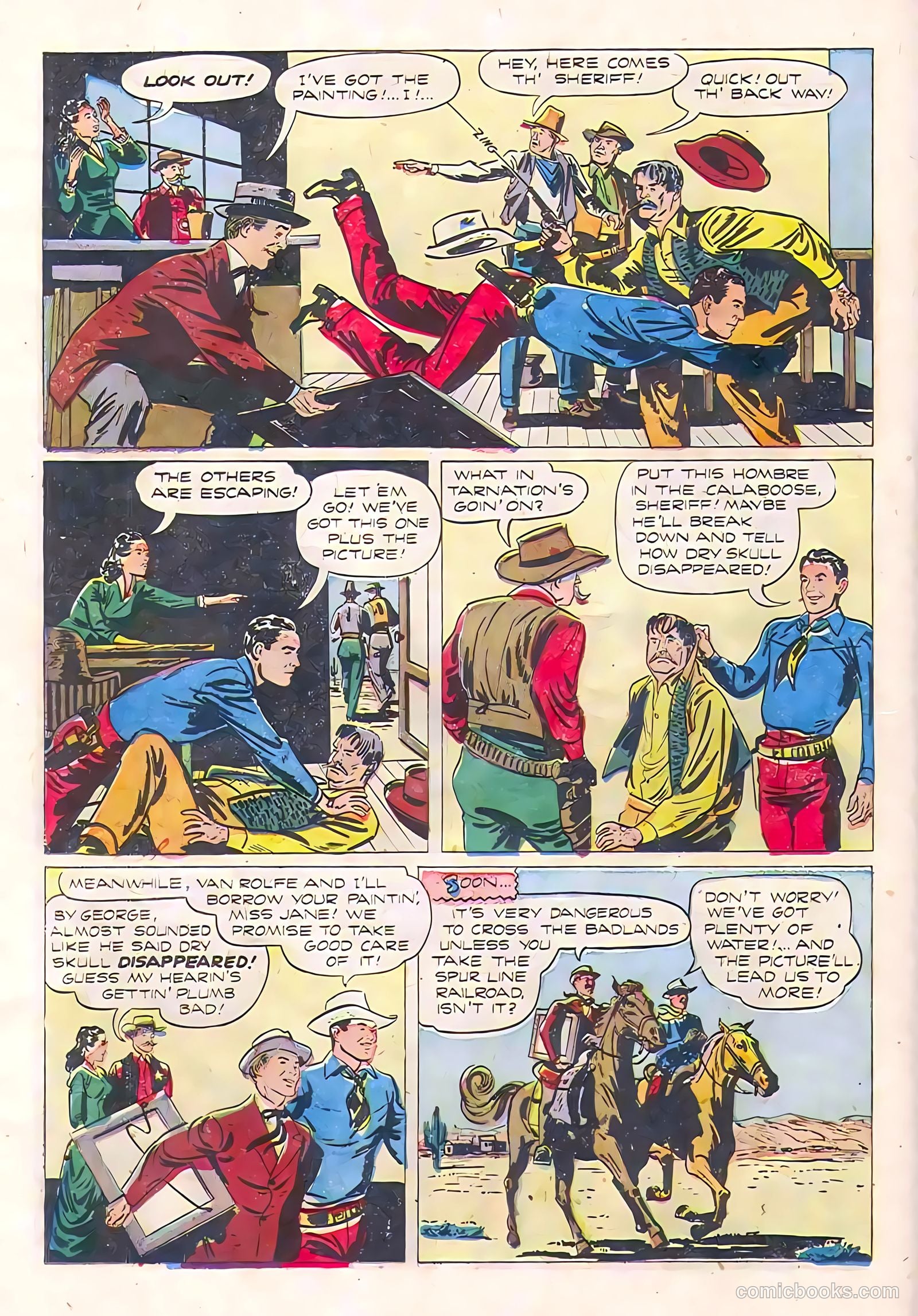 Johnny Mack Brown #9 (1952) — page 26 of 36