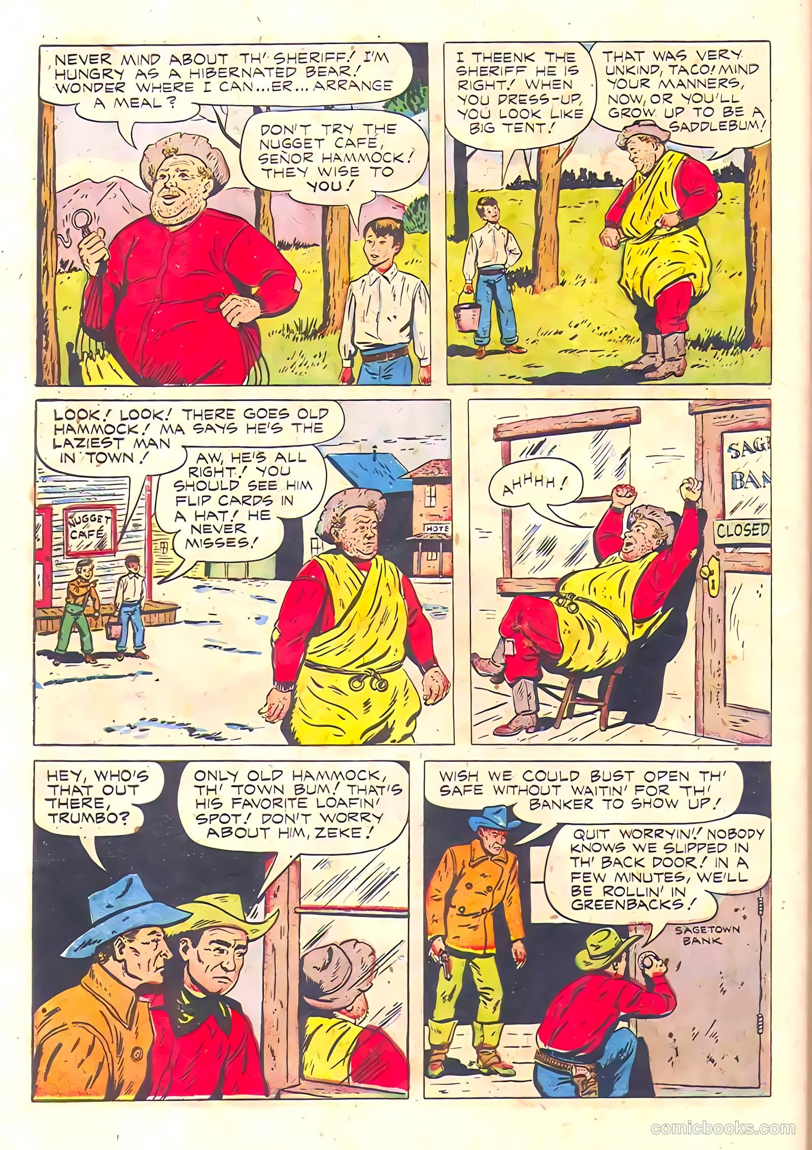 Johnny Mack Brown #9 (1952) — page 30 of 36