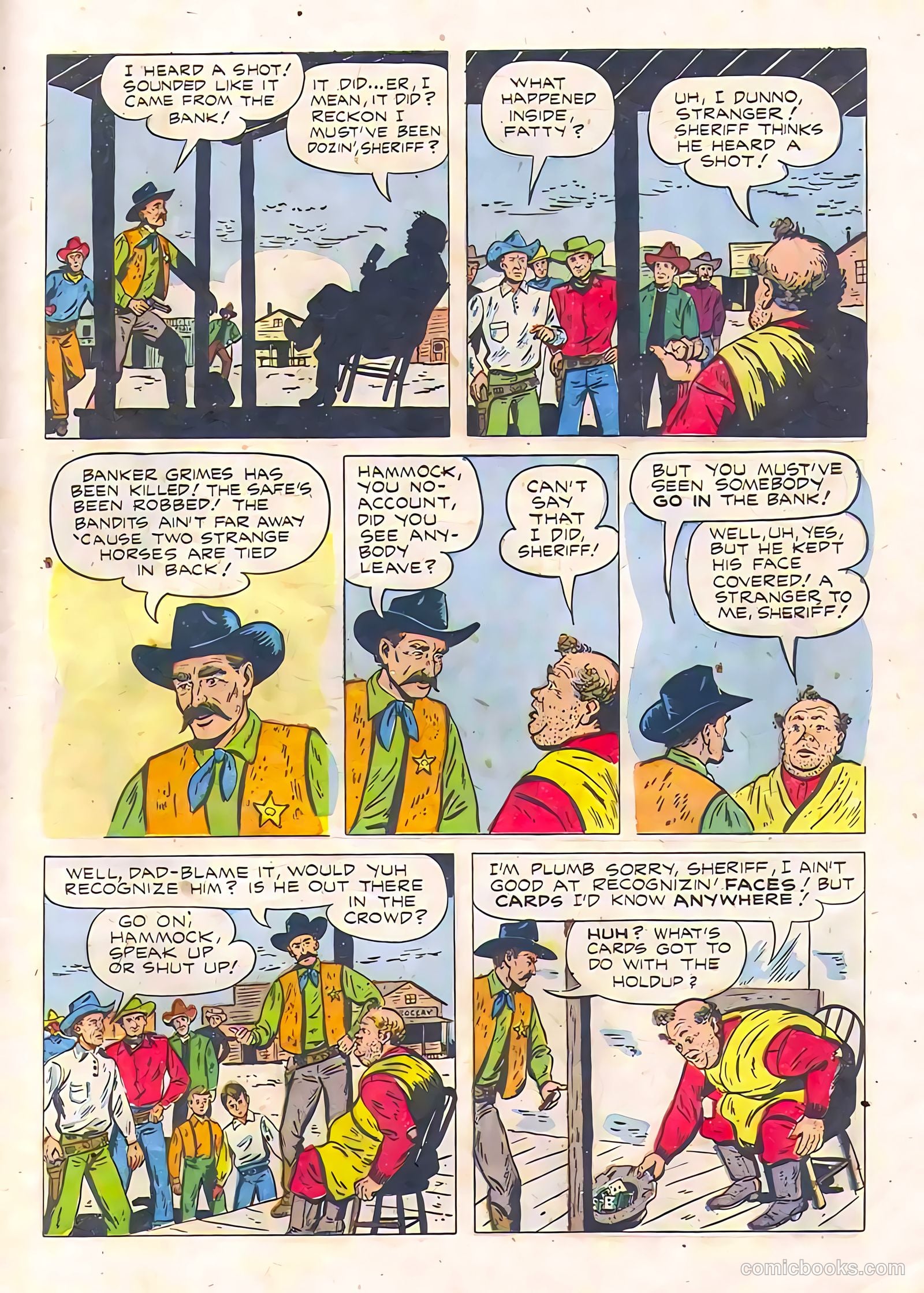 Johnny Mack Brown #9 (1952) — page 33 of 36