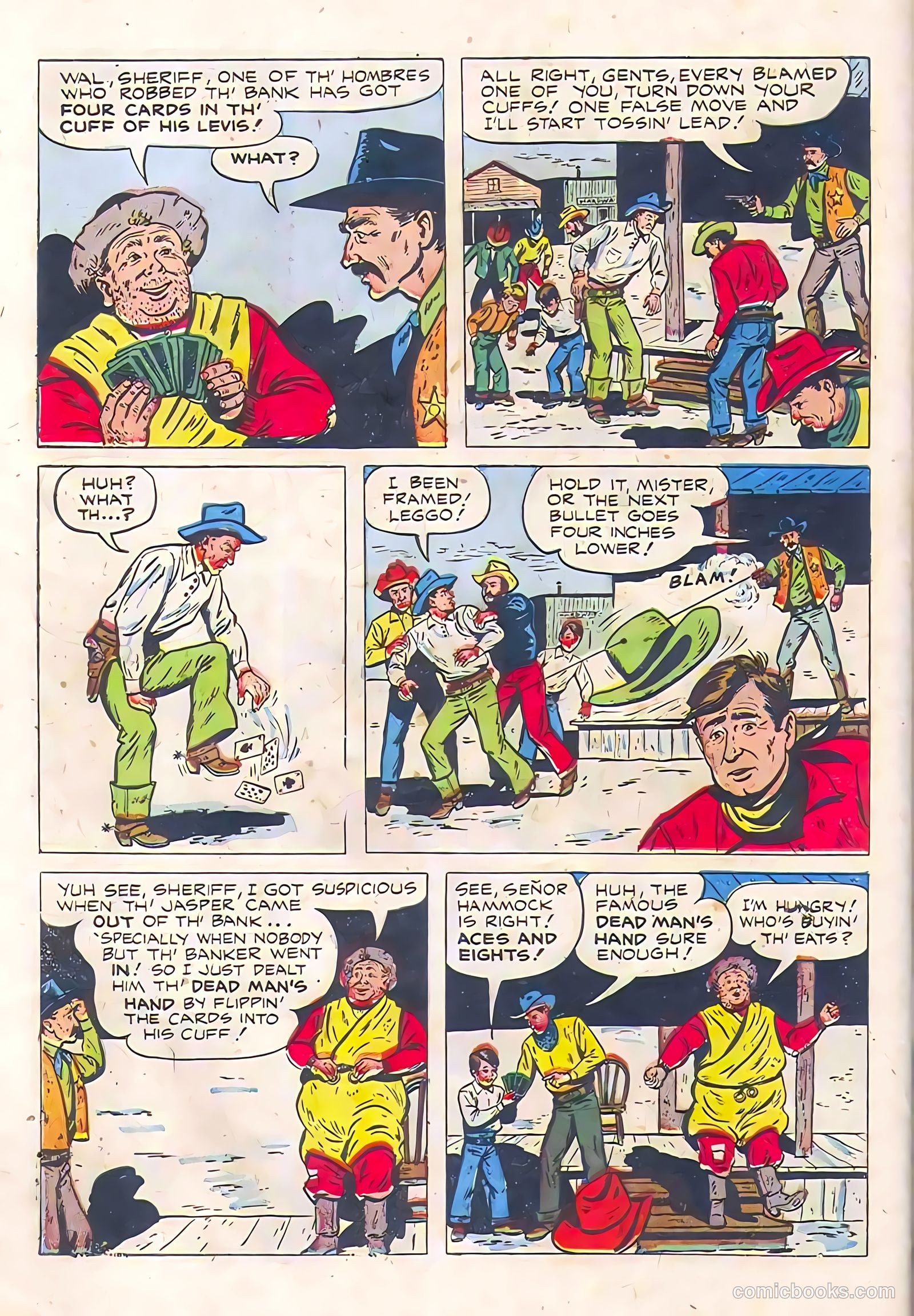 Johnny Mack Brown #9 (1952) — page 34 of 36