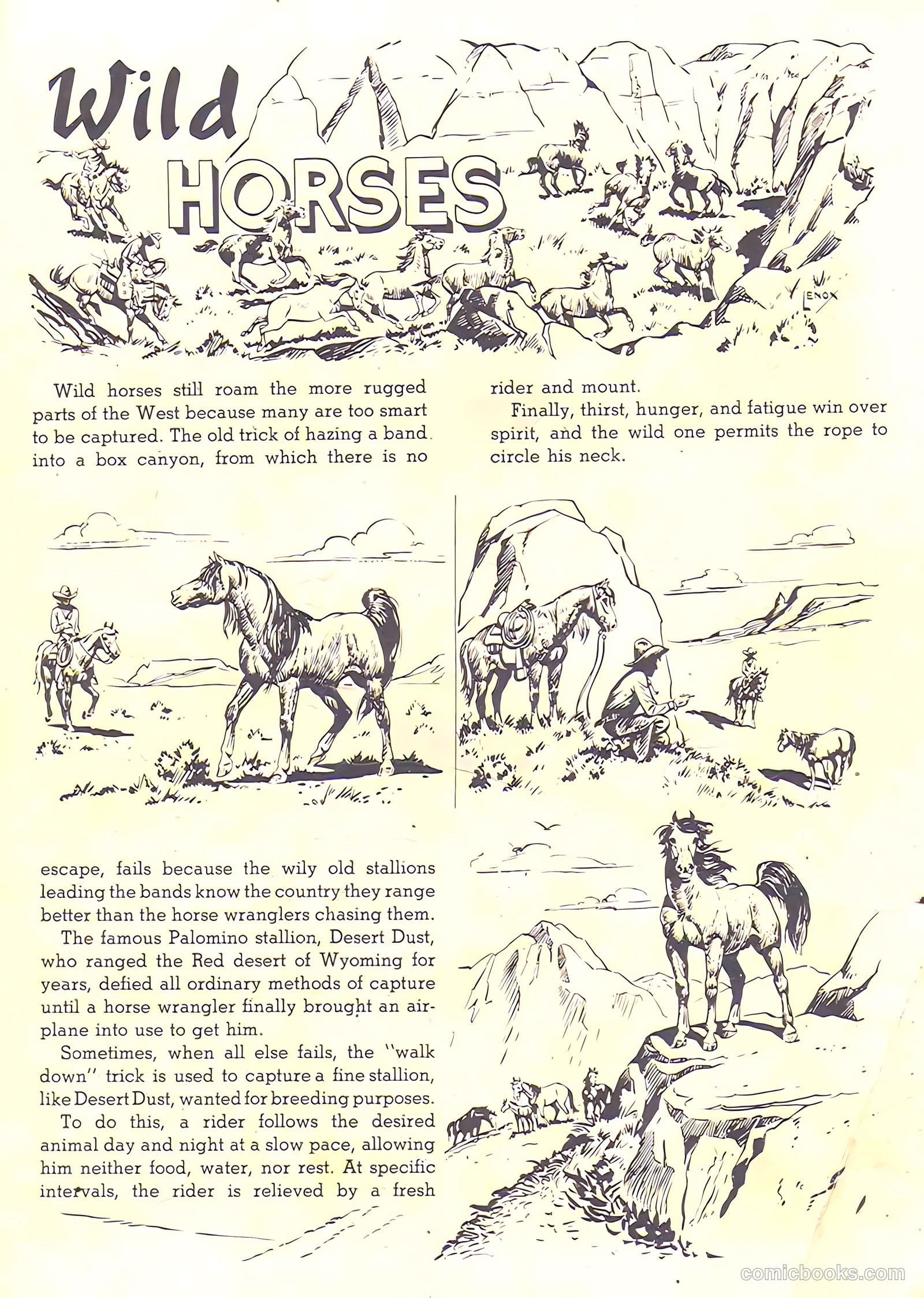 Johnny Mack Brown #9 (1952) — page 35 of 36