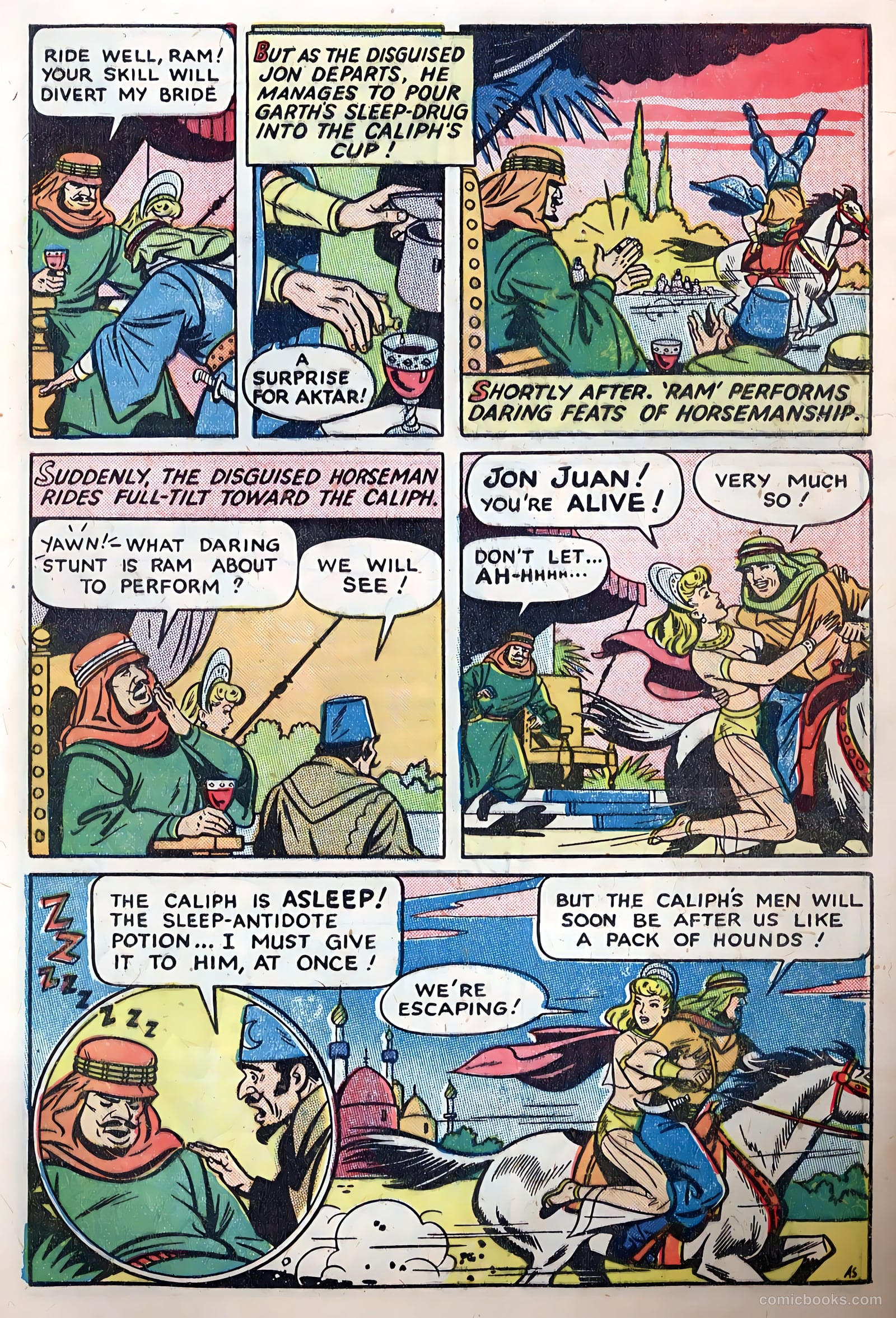 Jon Juan #1 (1950) — page 16 of 37