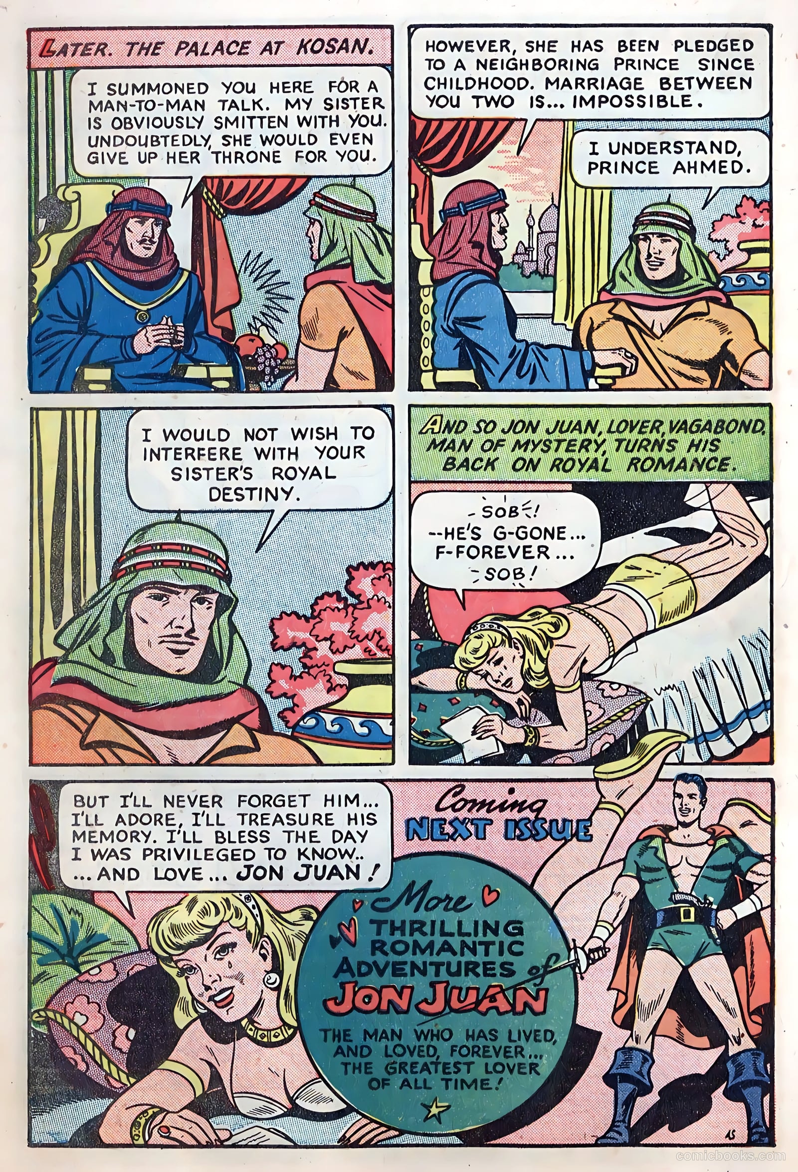 Jon Juan #1 (1950) — page 19 of 37