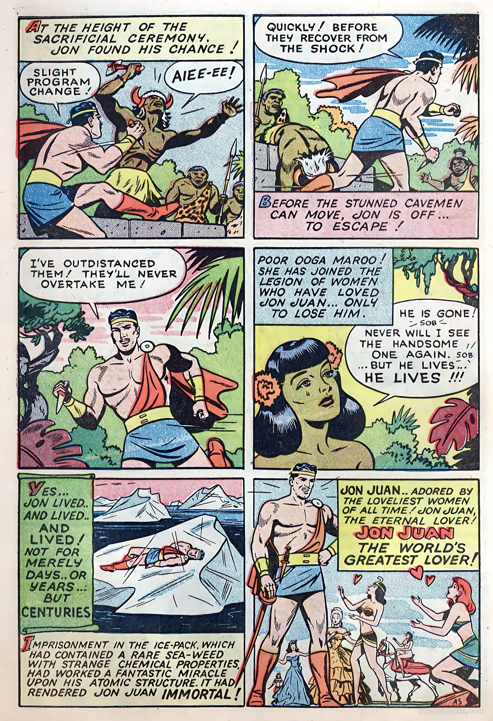 Jon Juan #1 (1950) — page 25 of 37