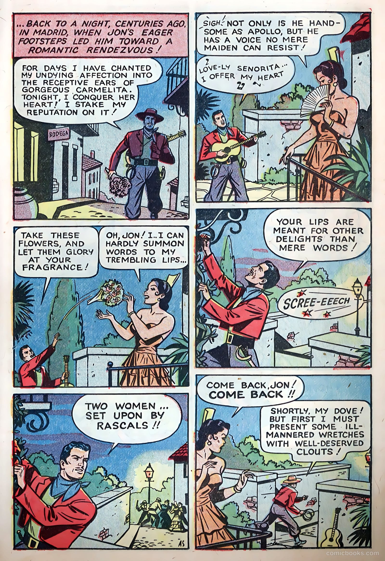 Jon Juan #1 (1950) — page 28 of 37