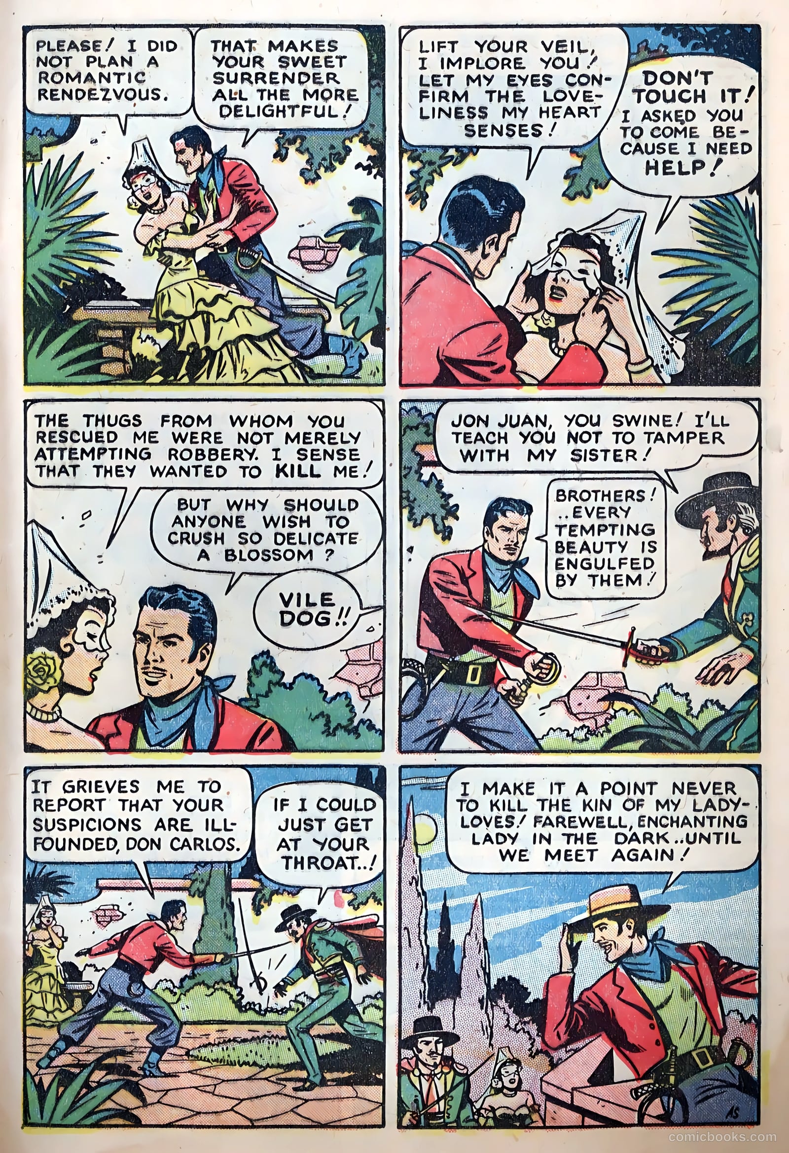 Jon Juan #1 (1950) — page 32 of 37