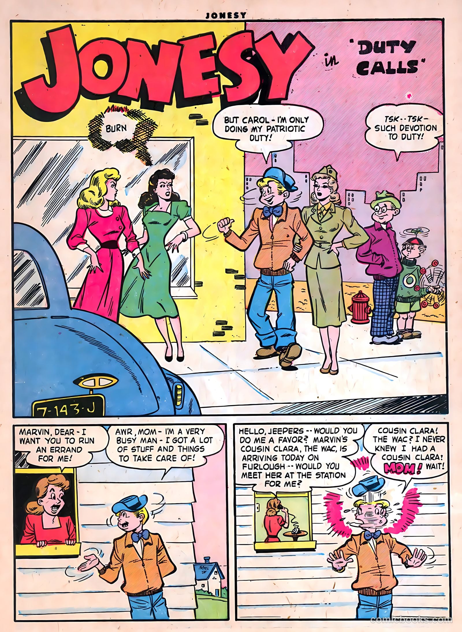 Jonesy #1 (1953) — page 3 of 36